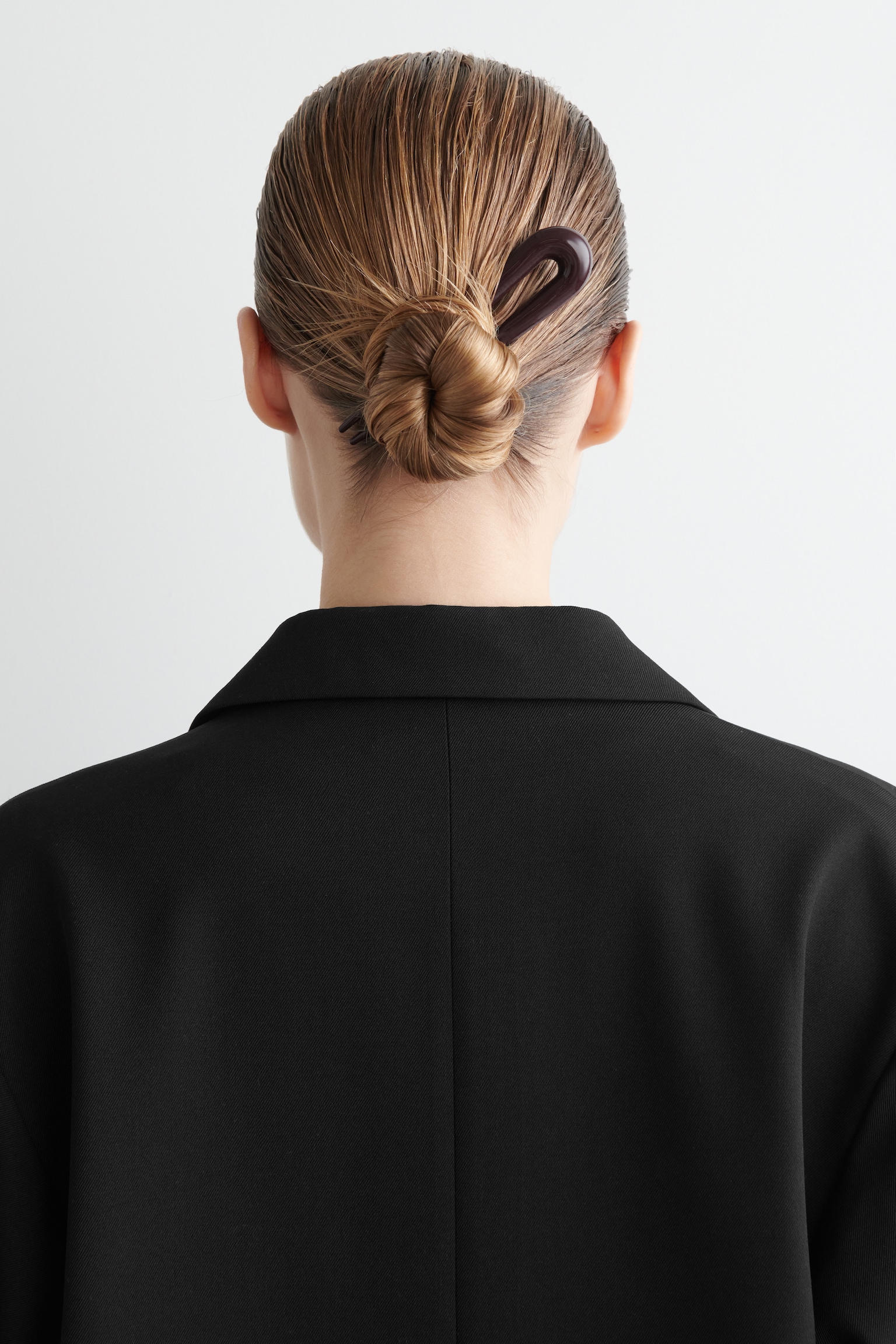 ÉPINGLE À CHEVEUX CLASSIQUE - BORDEAUX - 1
