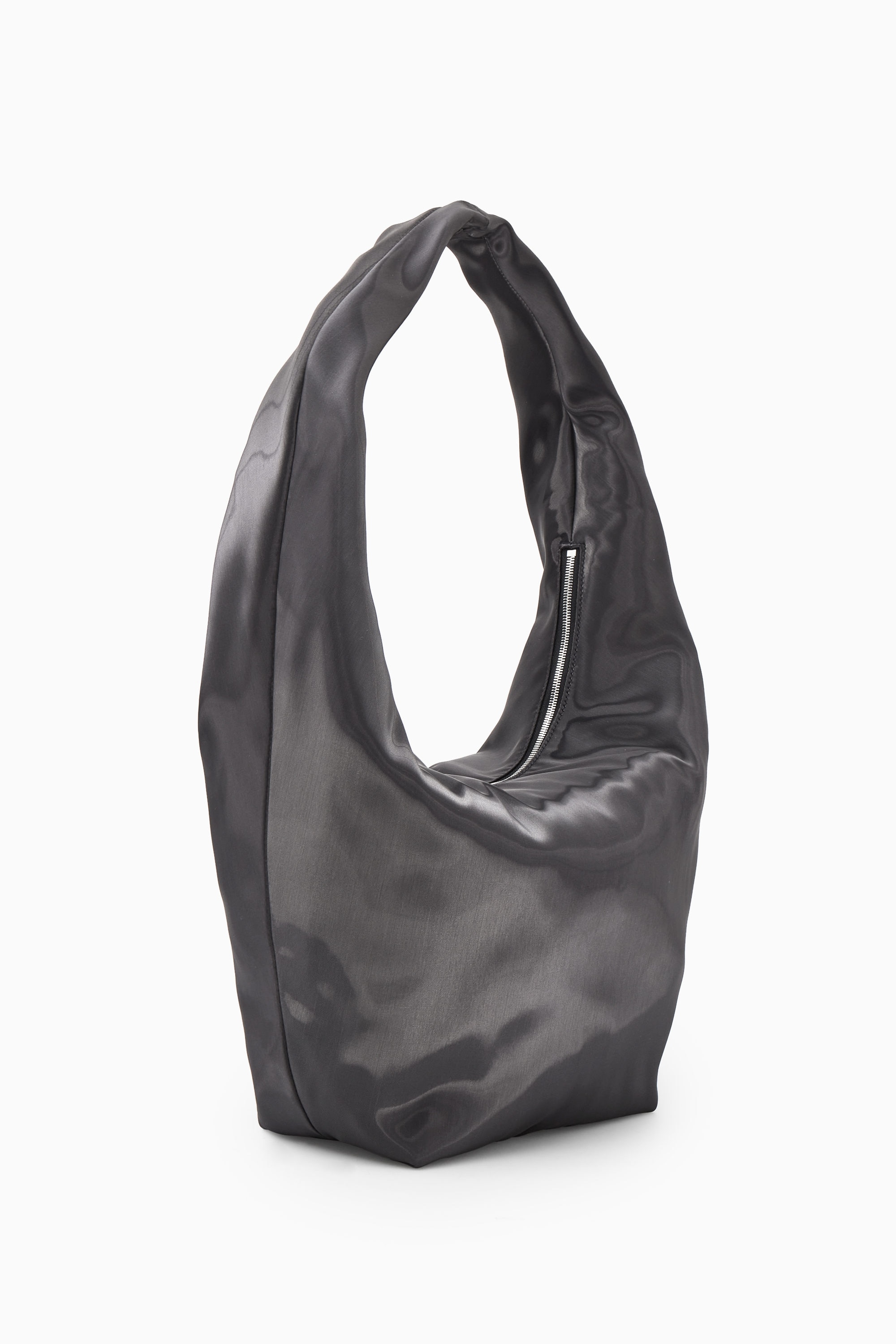 バッグ COS HIGH-SHINE SHOULDER BAG HIGH-SHINE SHOULDER BAG - NAVY | COS