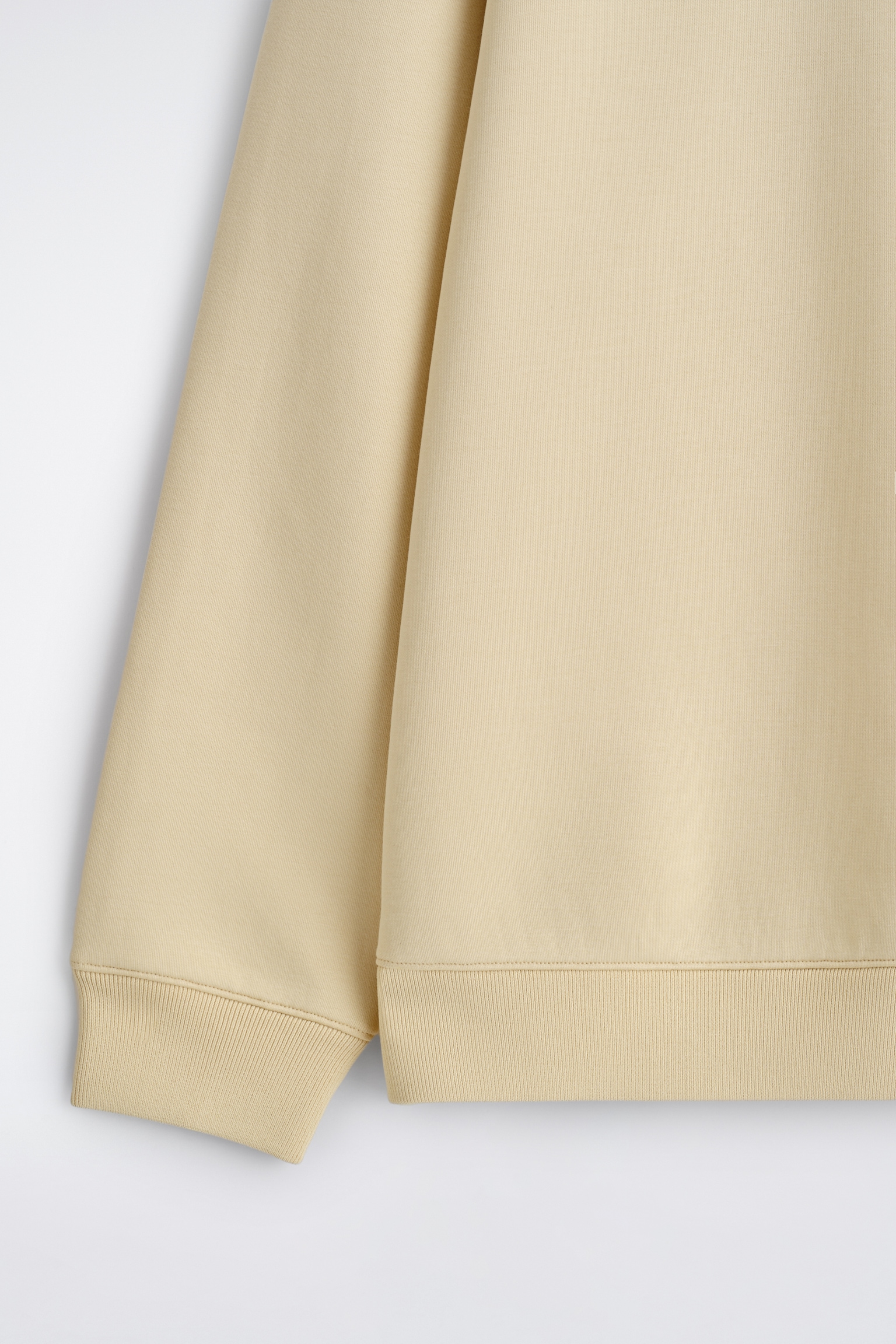 SWEAT EN NÉOPRÈNE (SCUBA) - JAUNE BEURRE/GRIS CHINÉ/NOIR - 3