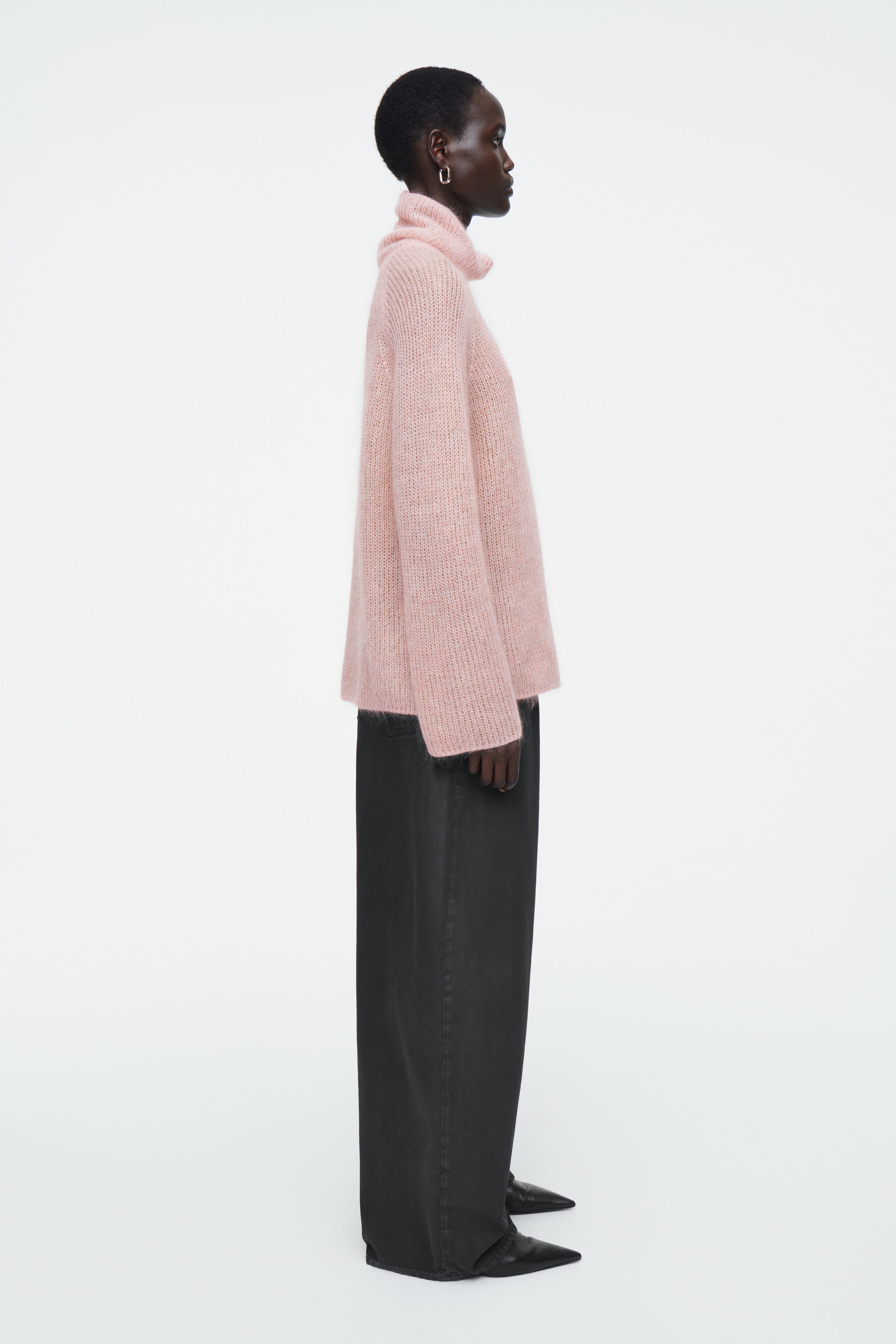 トップス ohotoro mixed tube knit mocha mixed tube knit | OHOTORO