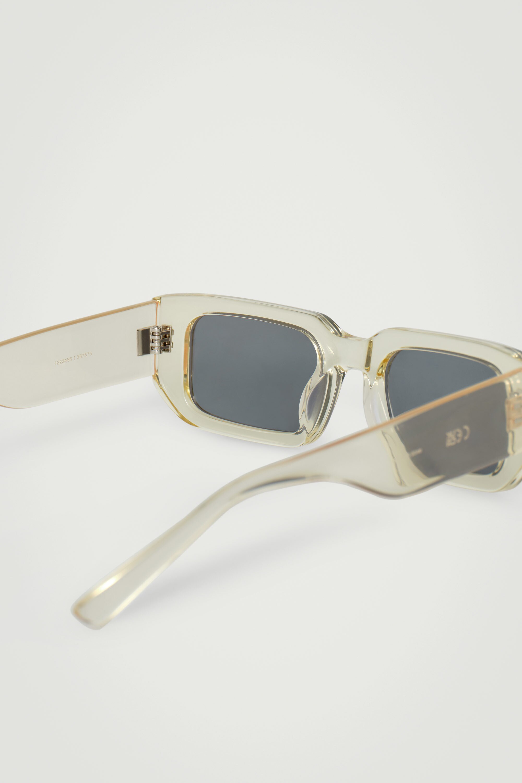 サングラス RECTANGULAR ACETATE SUNGLASSES Bottega Veneta New Hinge 49MM Rectangular Acetate Sunglasses