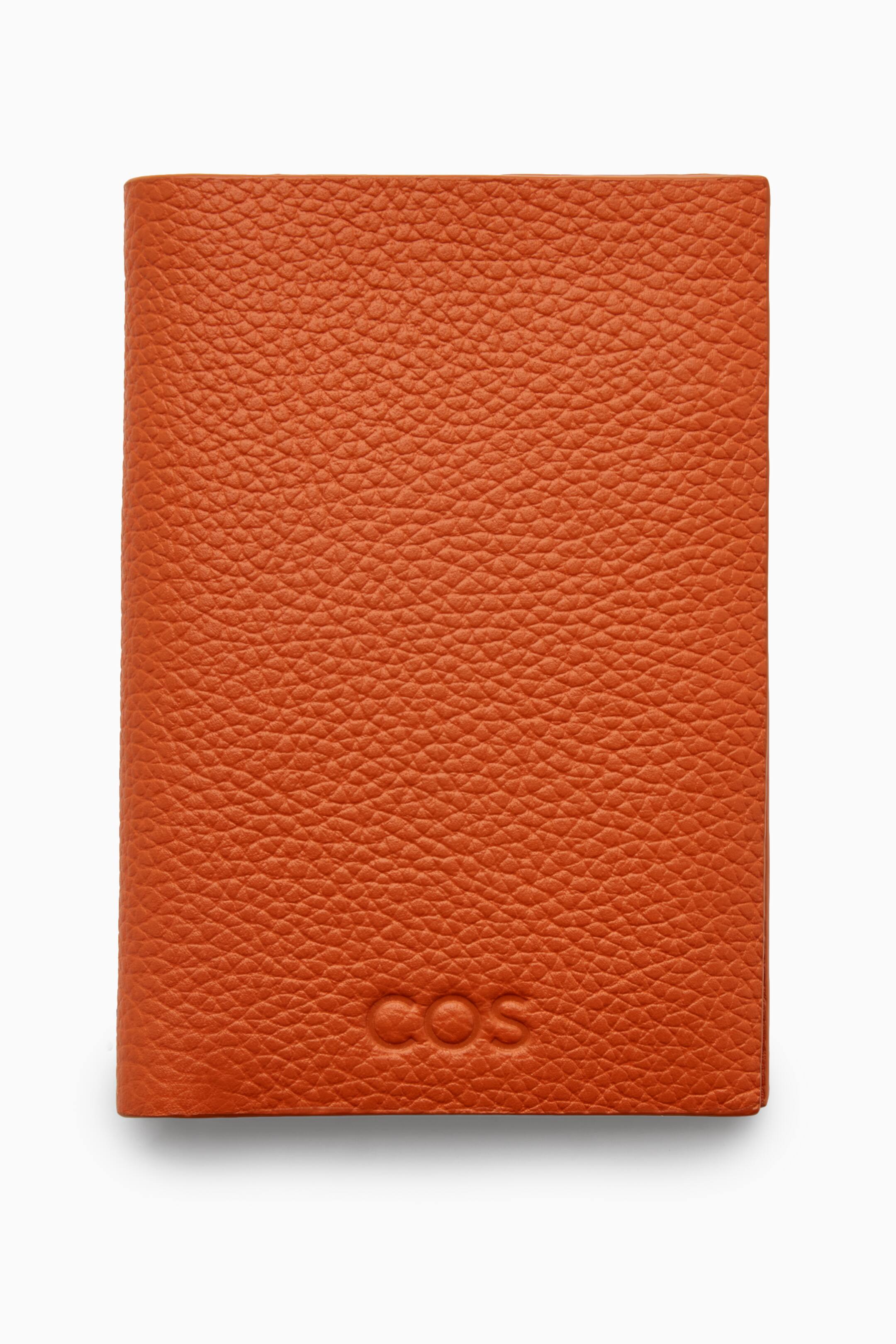 Visa större bild: VIKT PLÅNBOK I LÄDER - ORANGE - HERR | H&M FI 1
