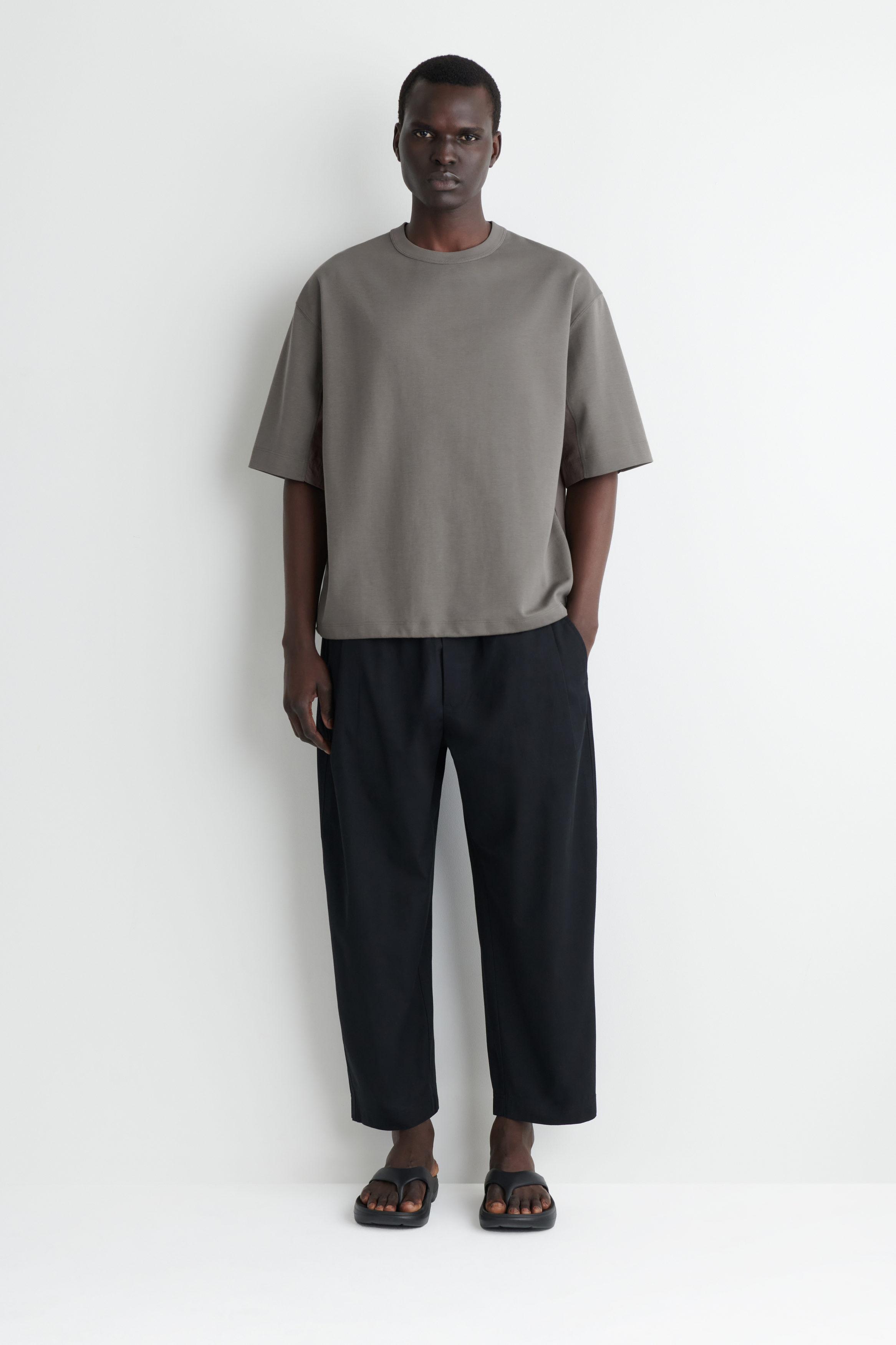 ★RECTO★MENS CASHMERE BLEND LOOSE FIT T-SHIRT★6479_6480★ RECTO - Official Website