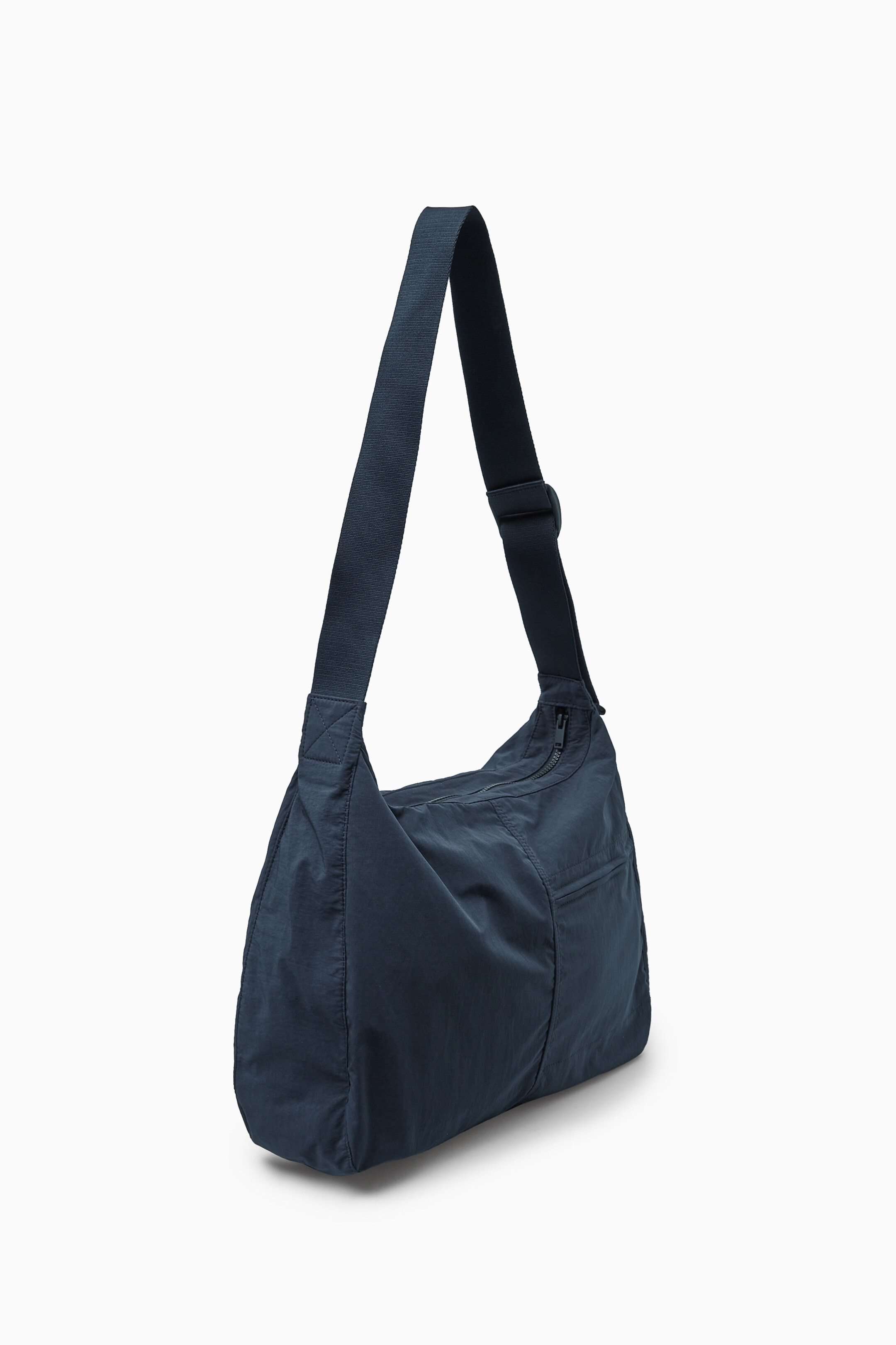 View larger image: SLOUCHY NYLON MESSENGER BAG - NAVY - Men | H&M GB 4