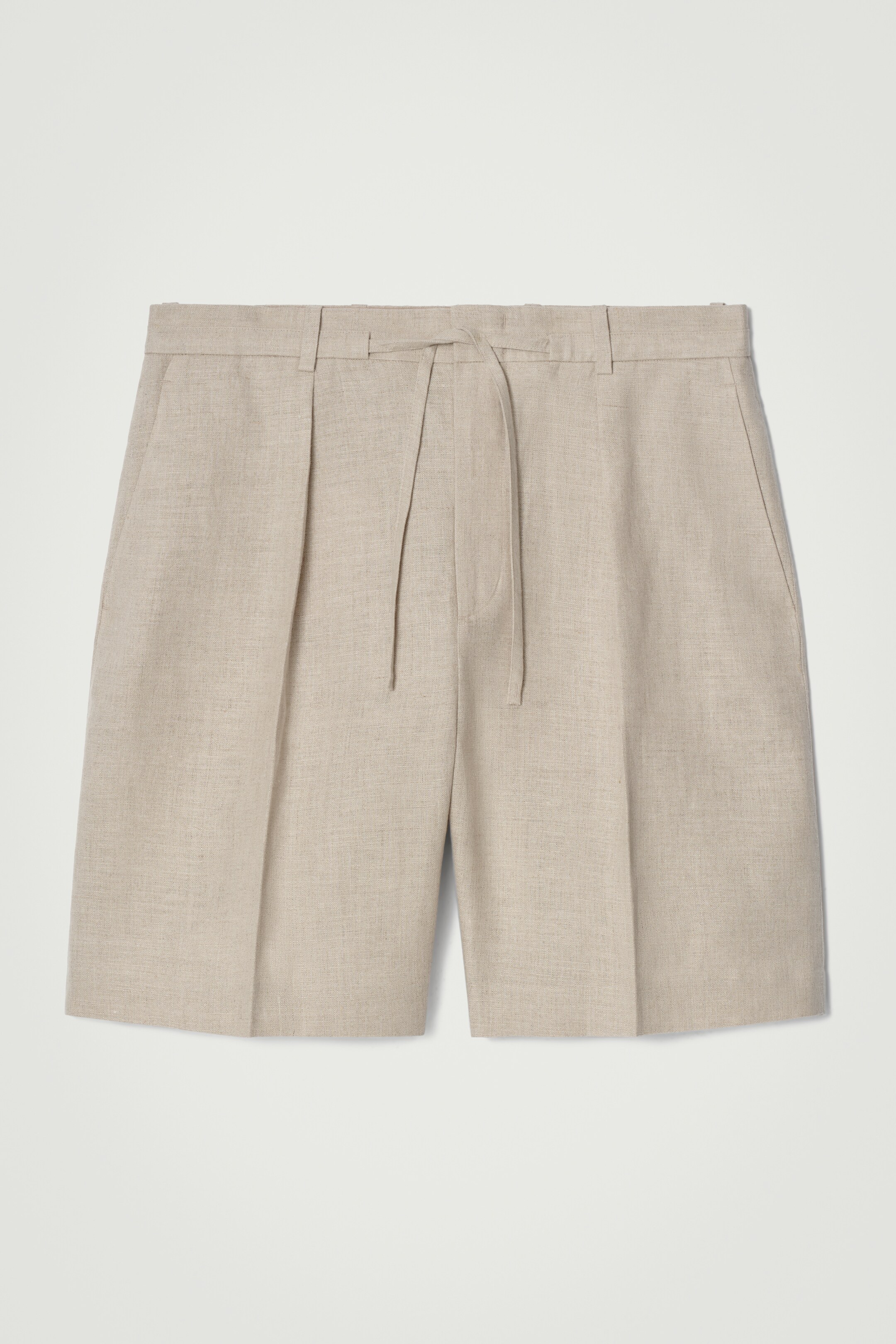 Visualizza immagine più grande: SHORTS SARTORIALI IN LINO CON COULISSE - BEIGE / NON TINTO - UOMO | H&M IT 7