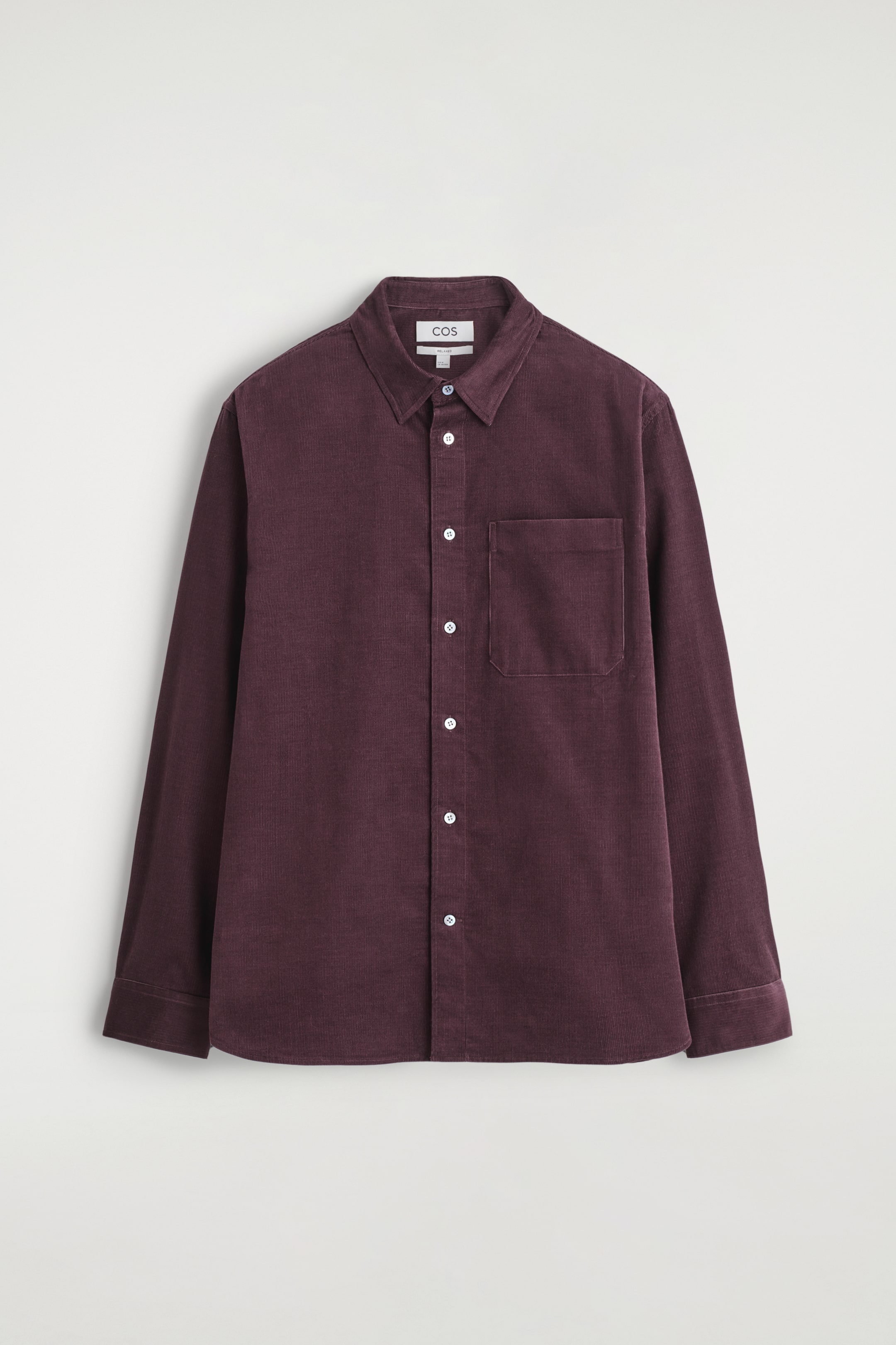 Agrandir l'image: CHEMISE DÉCONTRACTÉE EN VELOURS CÔTELÉ - BORDEAUX - HOMME | H&M BE 6