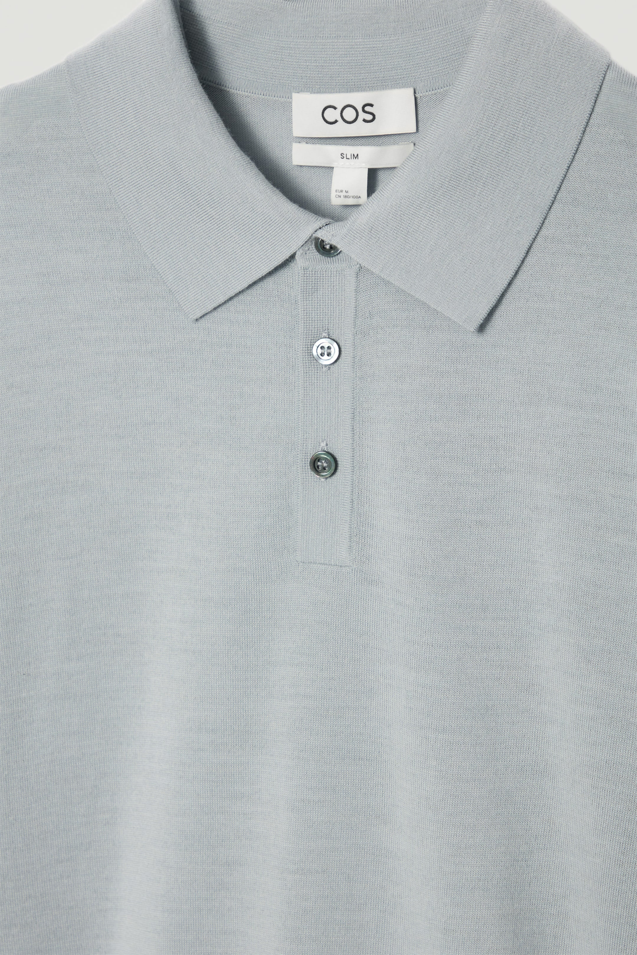 SLIM MERINO WOOL POLO SHIRT