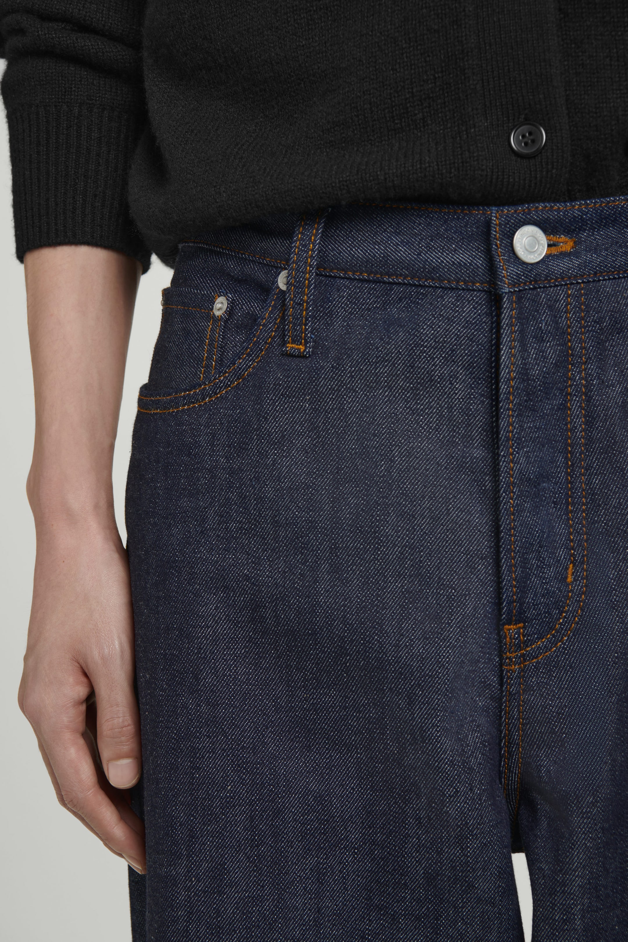 RIDER SELVEDGE WIDE-LEG JEANS