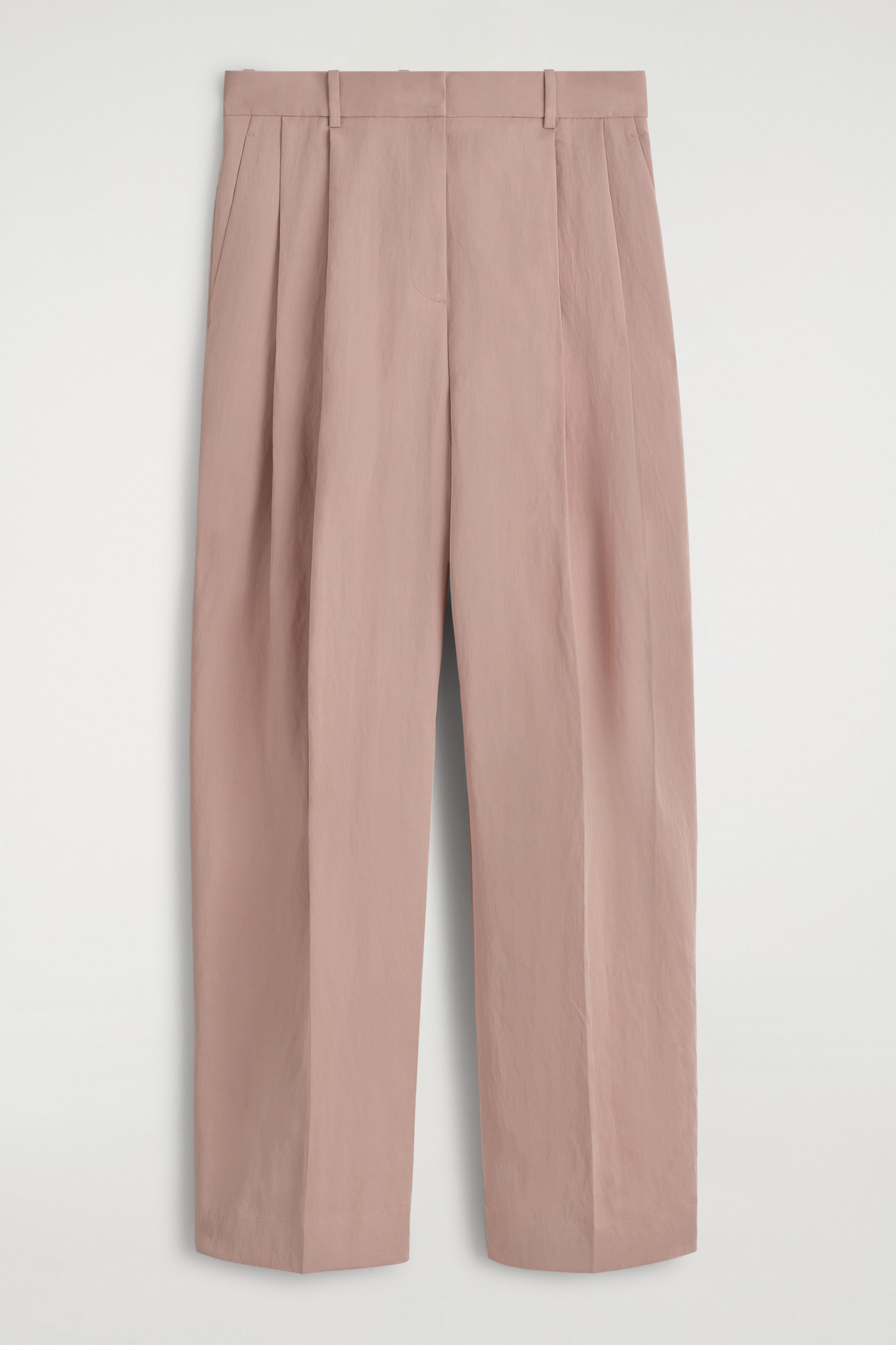 RELAXED FLUID WIDE-LEG PANTS