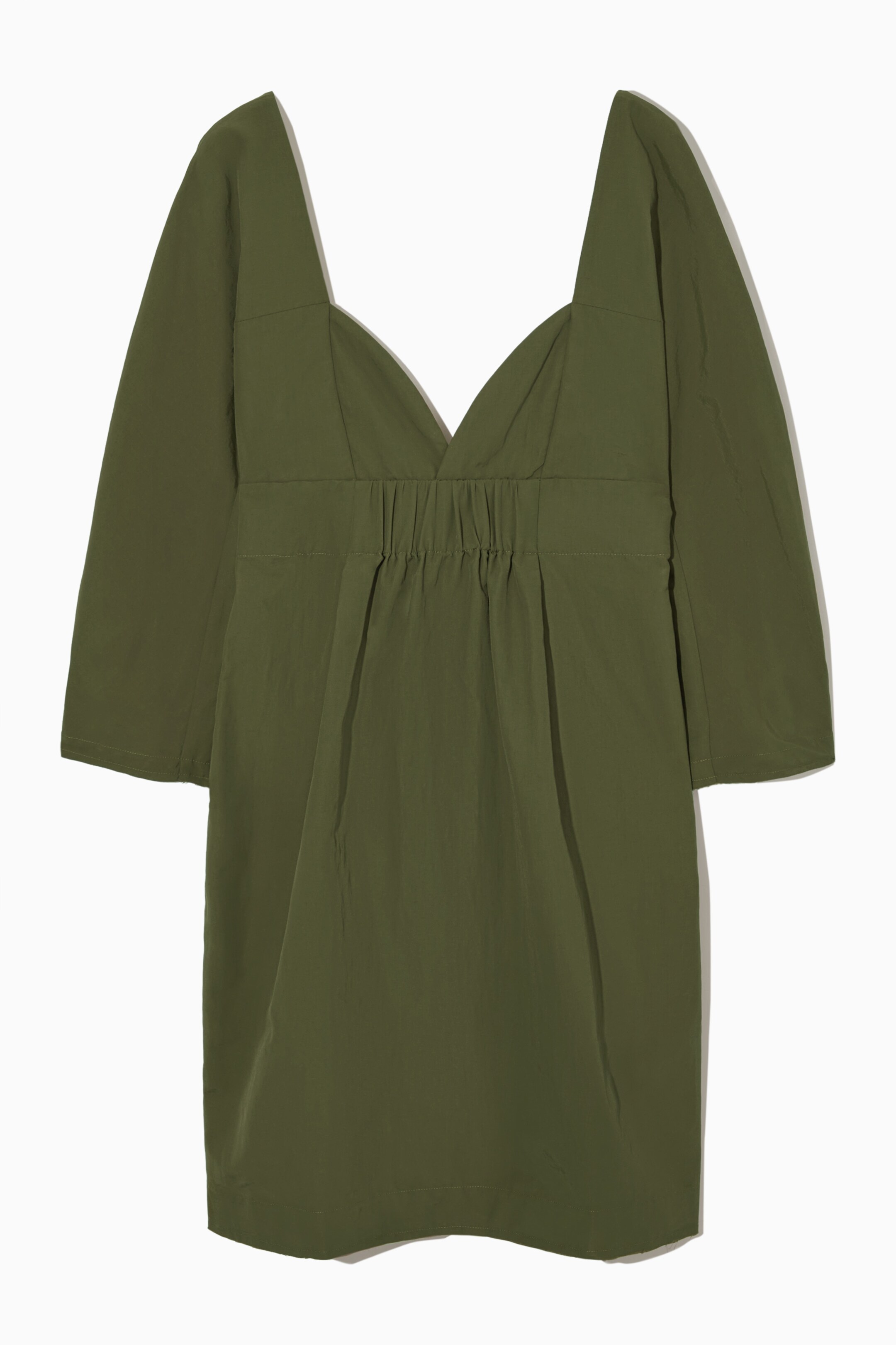 View larger image: SWEETHEART-NECKLINE DRESS - KHAKI - Ladies | H&M GB 1