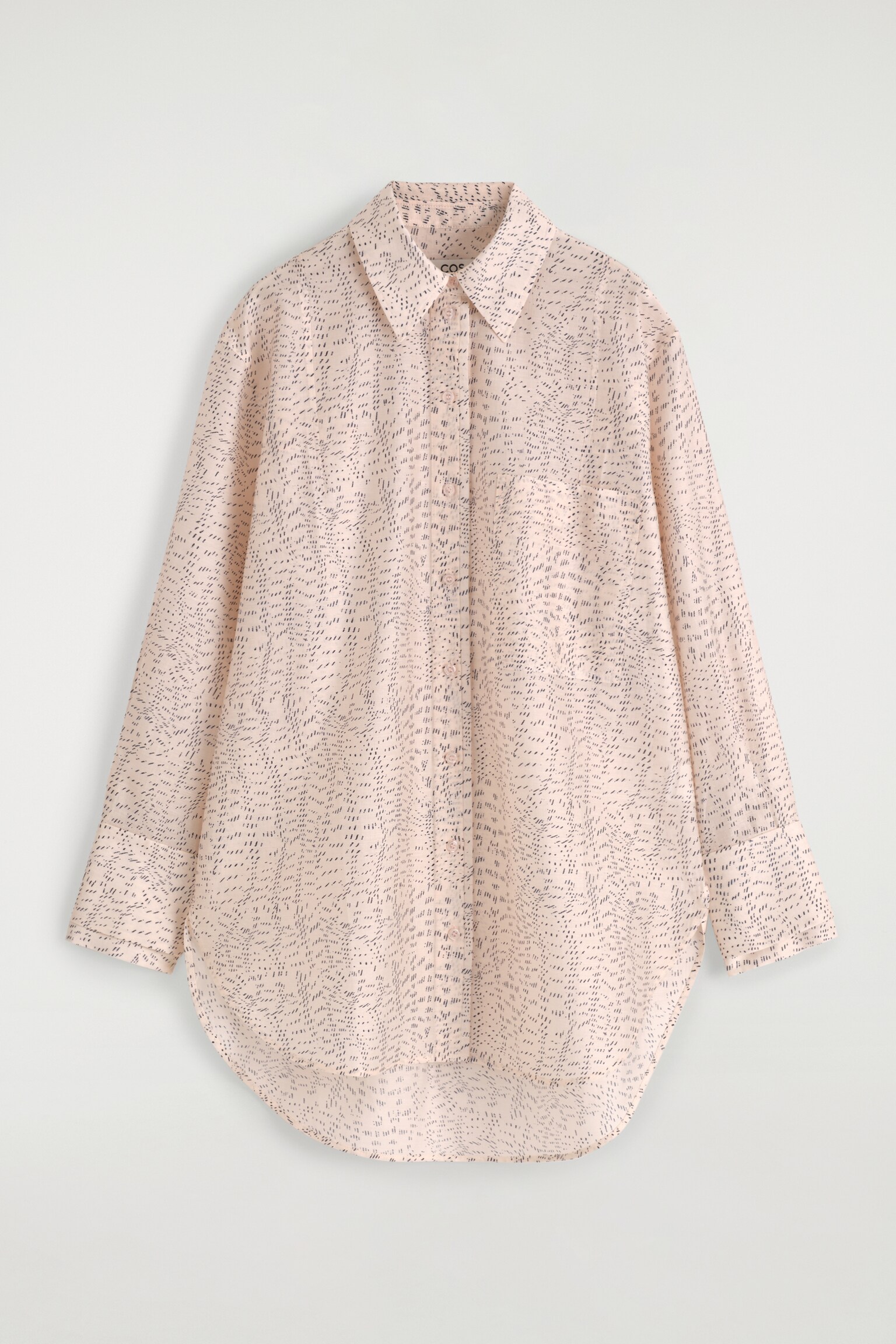 CAMISA FLUIDA ESTAMPADA - ROSA CLARO / ESTAMPADO/CHAMPAGNE / ESTAMPADO - 2