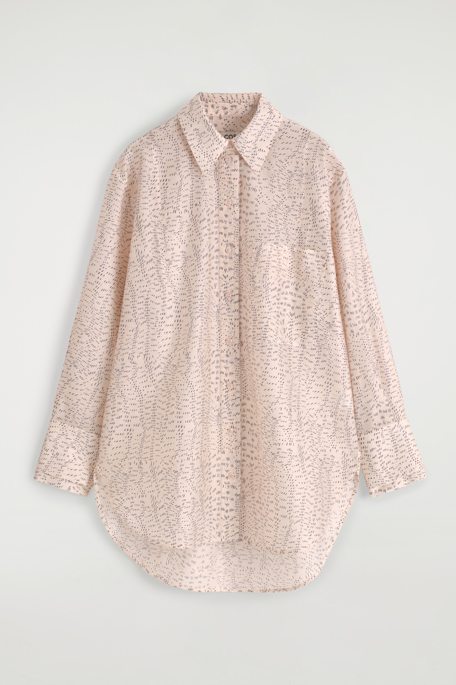 CAMISA FLUIDA ESTAMPADA - ROSA CLARO / ESTAMPADO/CHAMPAGNE / ESTAMPADO - 2