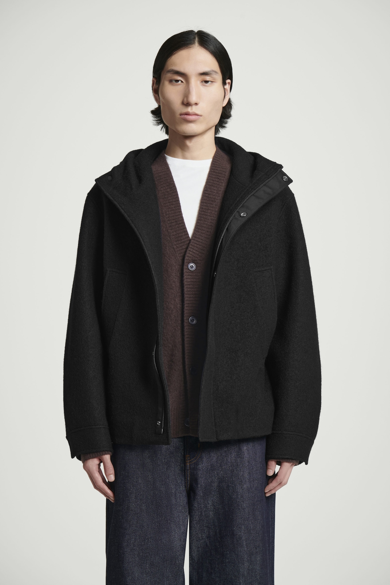 Wool jacket Down jacket, Parka, Casual jackets