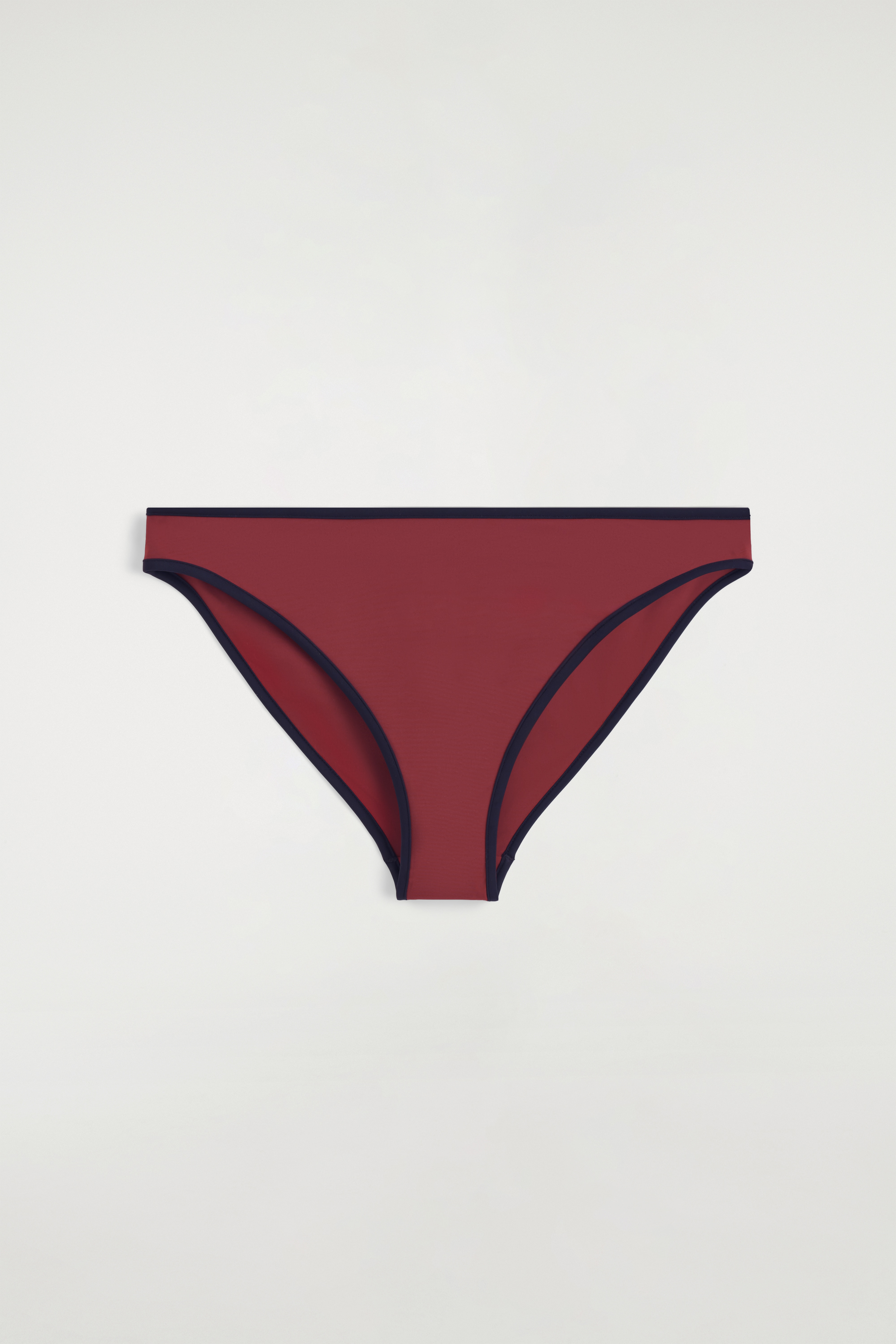 BIKINIHOSE MIT KONTRASTDETAILS - ROT/NAVYBLAU/NAVYBLAU/WEISS