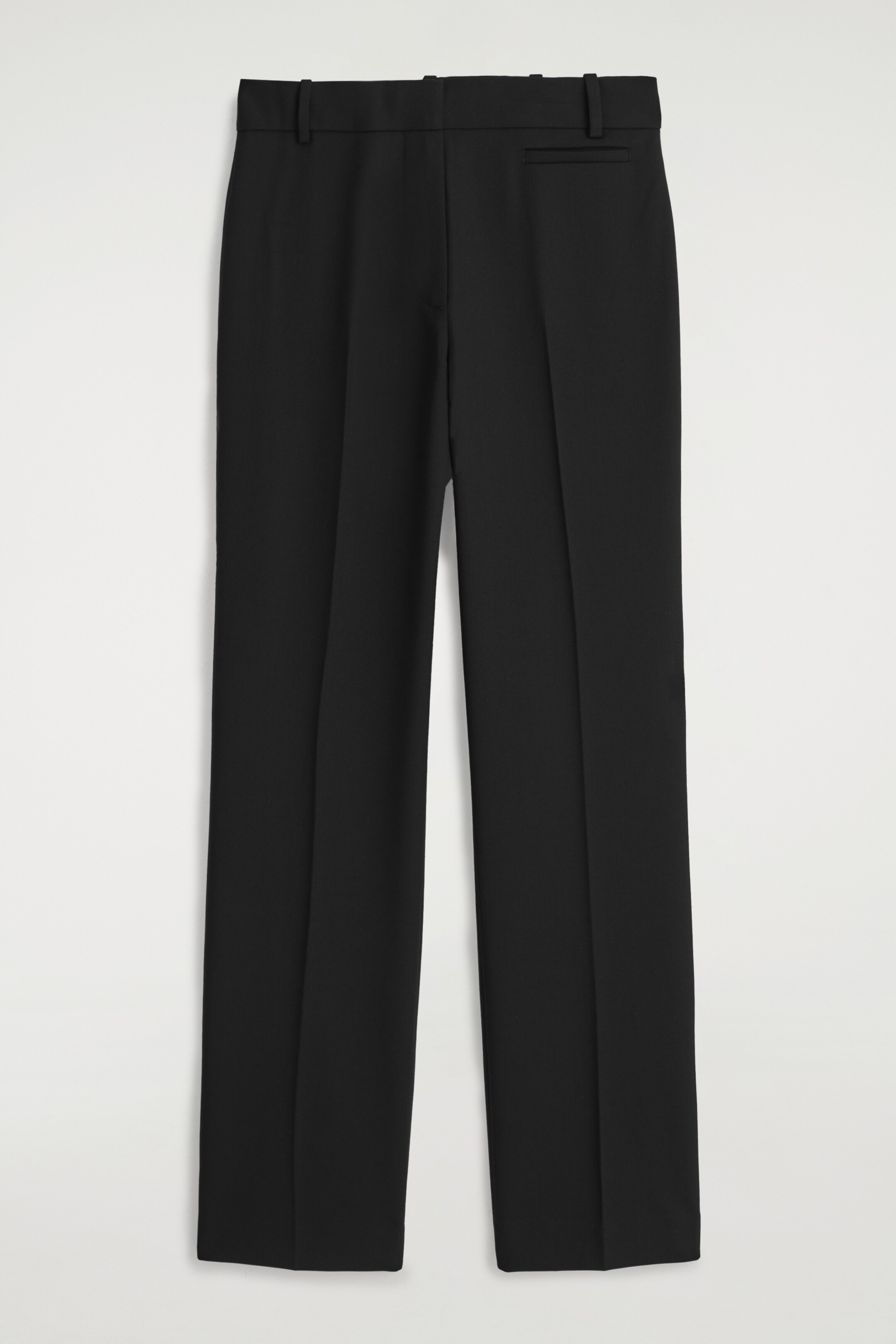 View larger image: TAILORED WOOL SLIM-LEG TROUSERS - BLACK - Ladies | H&M GB 5