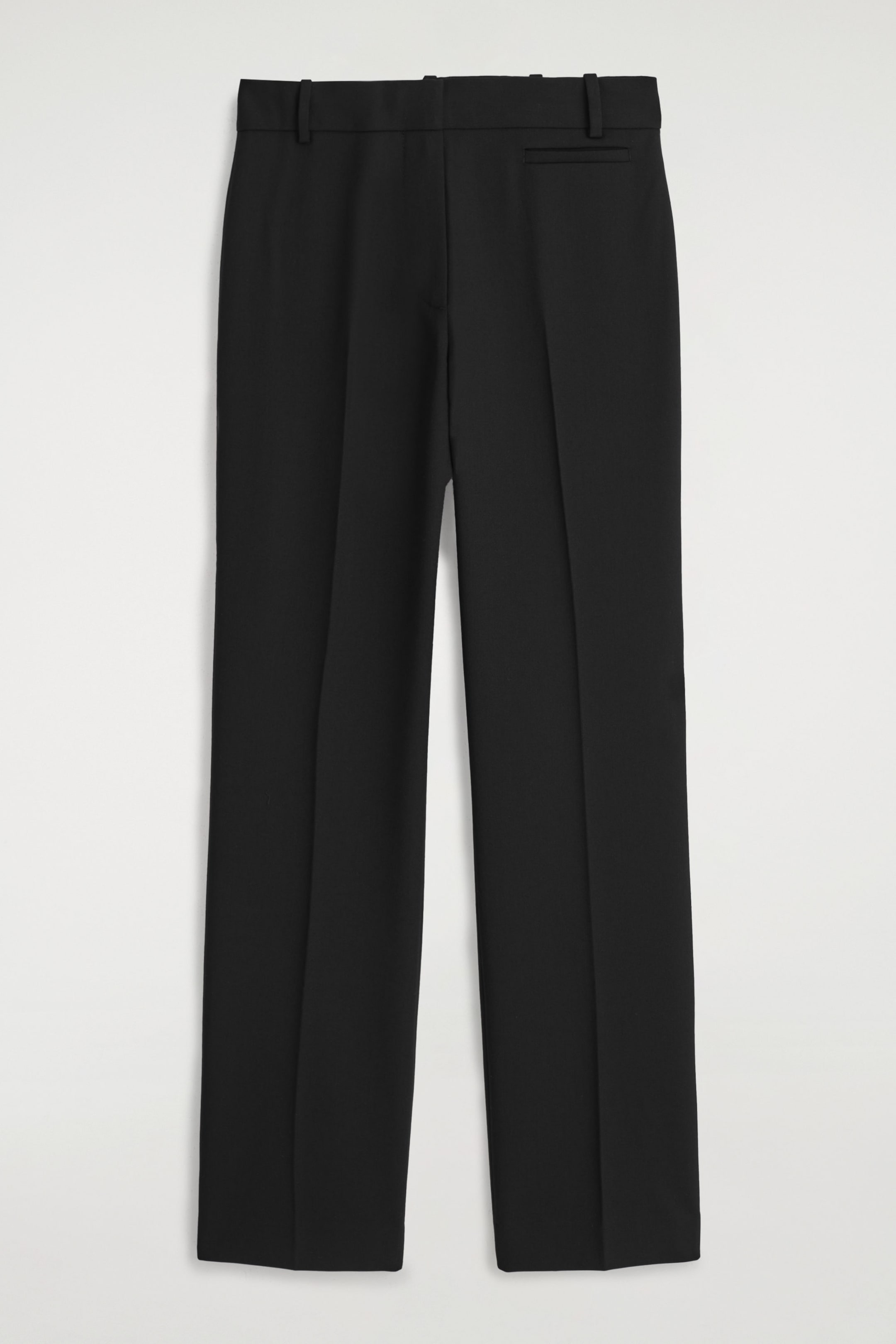 TAILORED WOOL SLIM-LEG PANTS