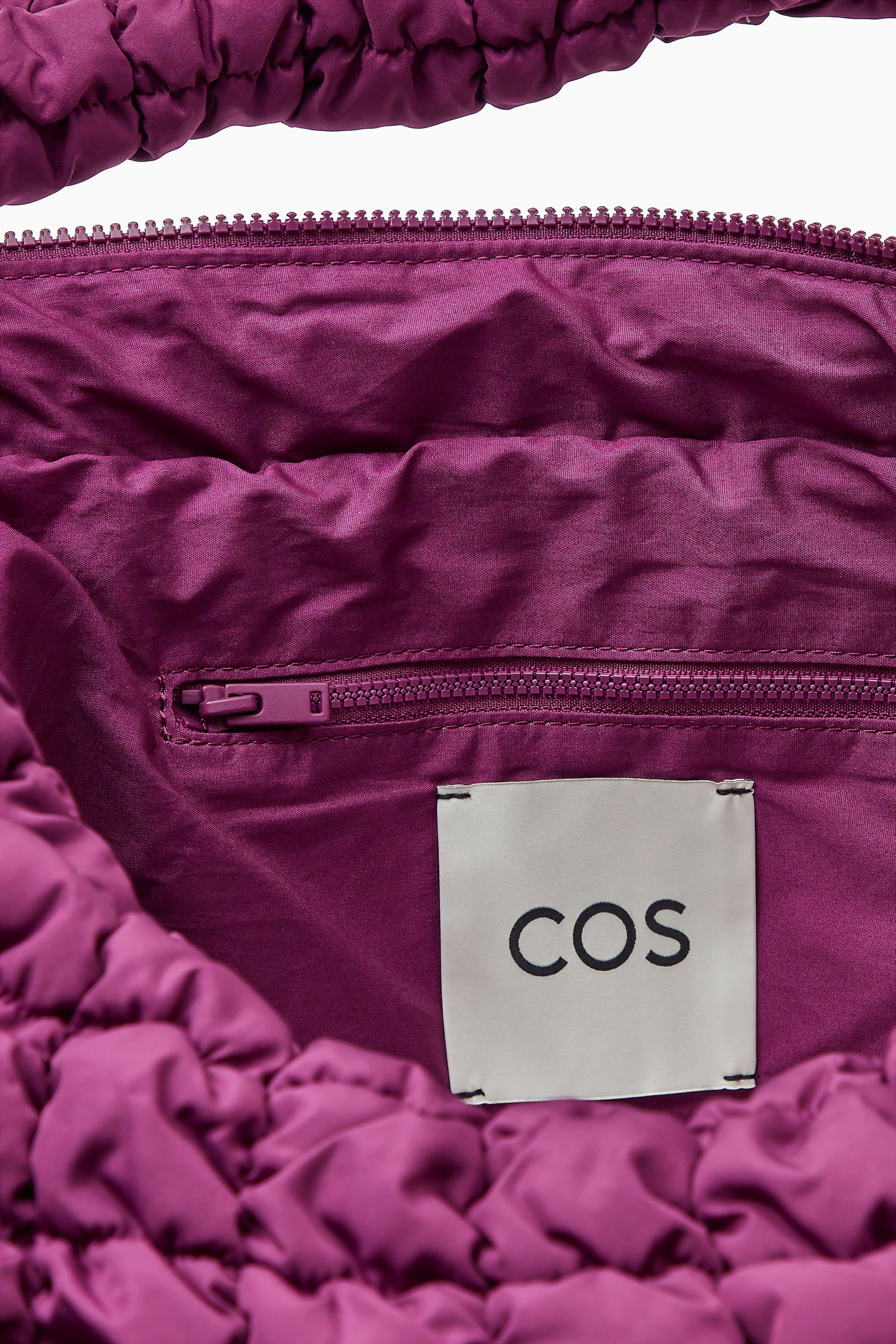 View larger image: OVERSIZED QUILTED CROSSBODY BAG - PURPLE - Ladies | H&M GB 4
