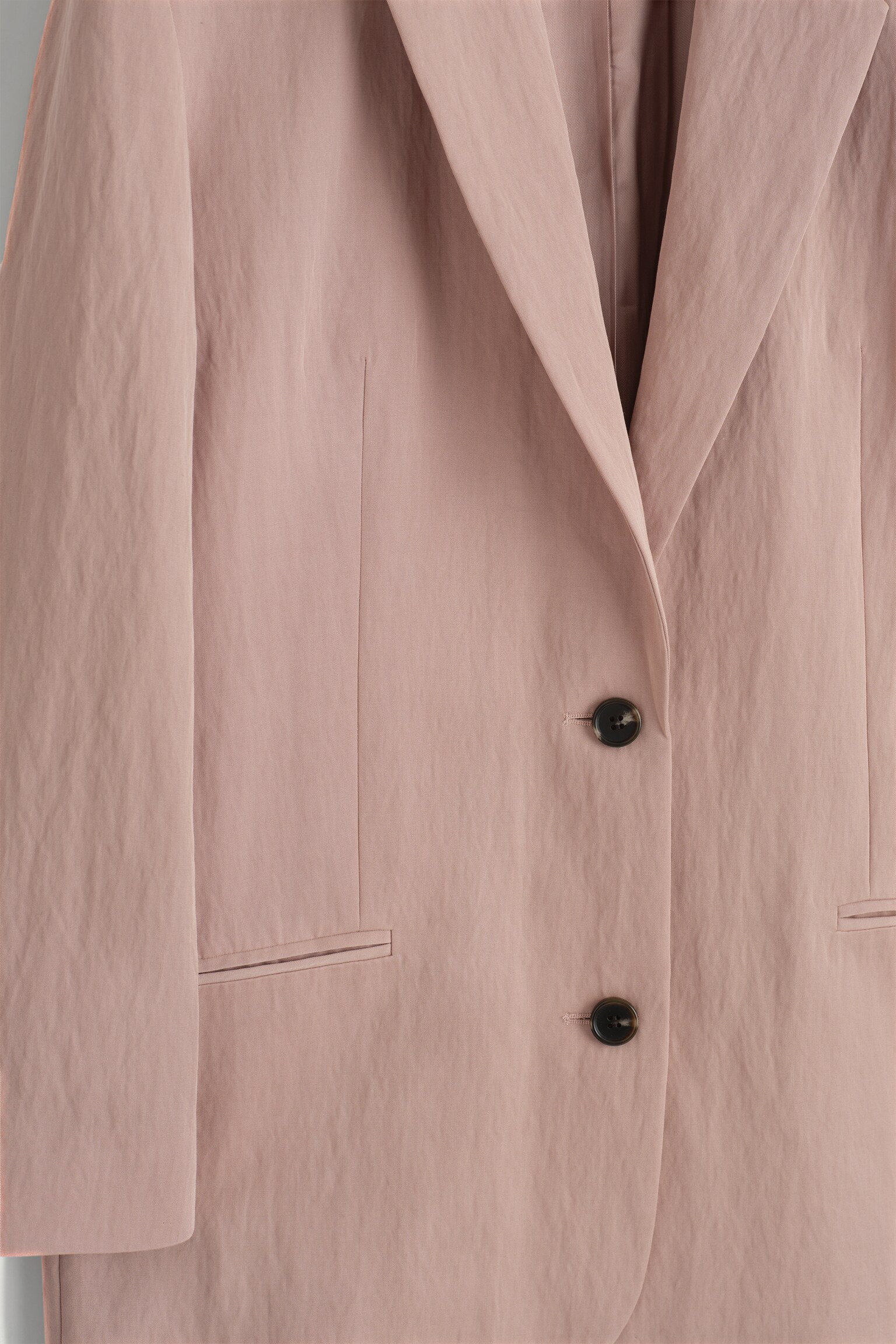 BLAZER FLUIDE OVERSIZE - ROSE CLAIR - 4