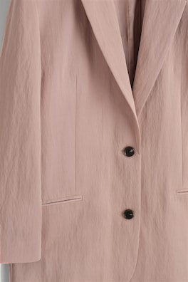 OVERSIZED FLUID BLAZER — LIGHT PINK 1