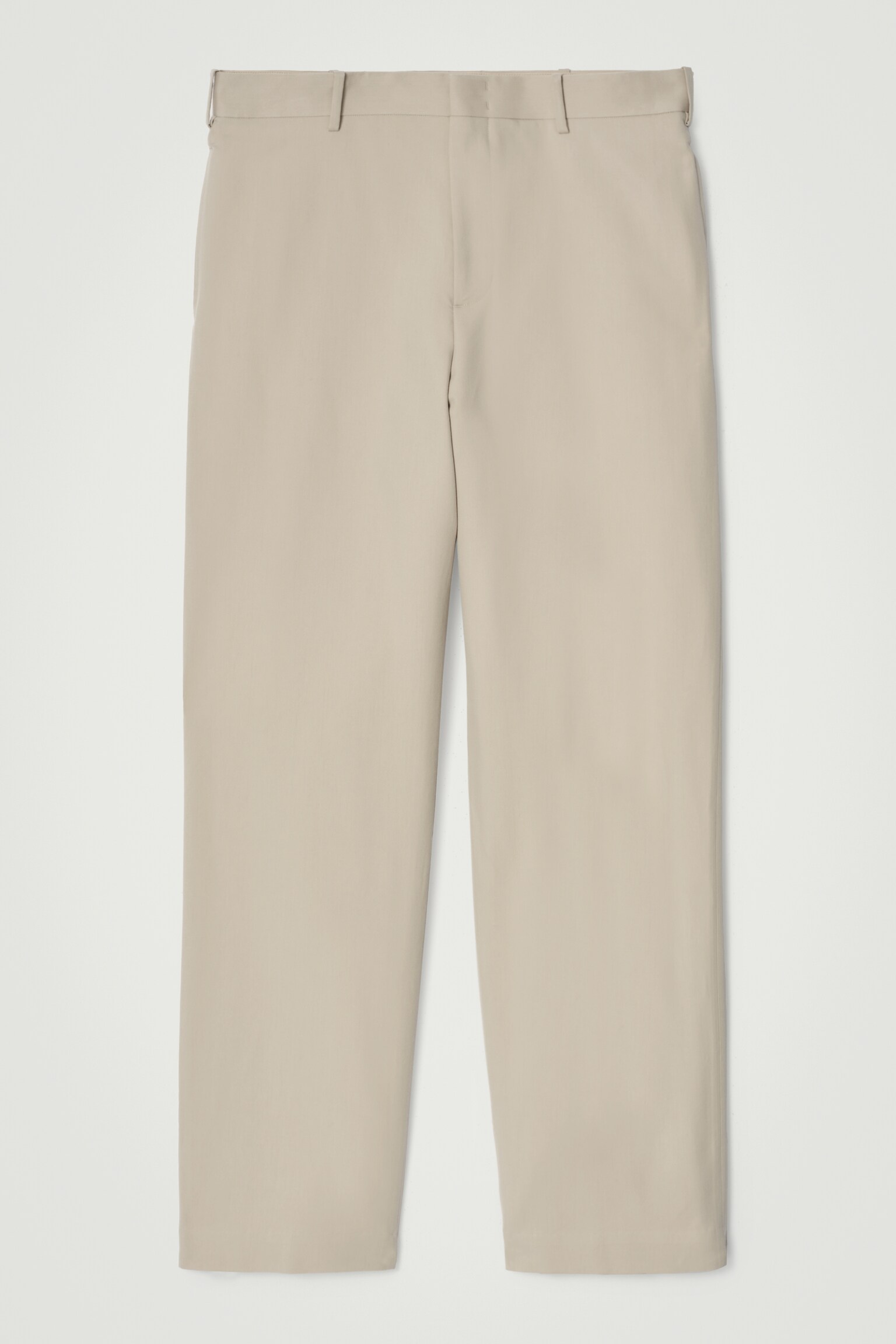 PANTALÓN DE TRAJE RELAJADO CON PIERNA RECTA - TOPO - 2