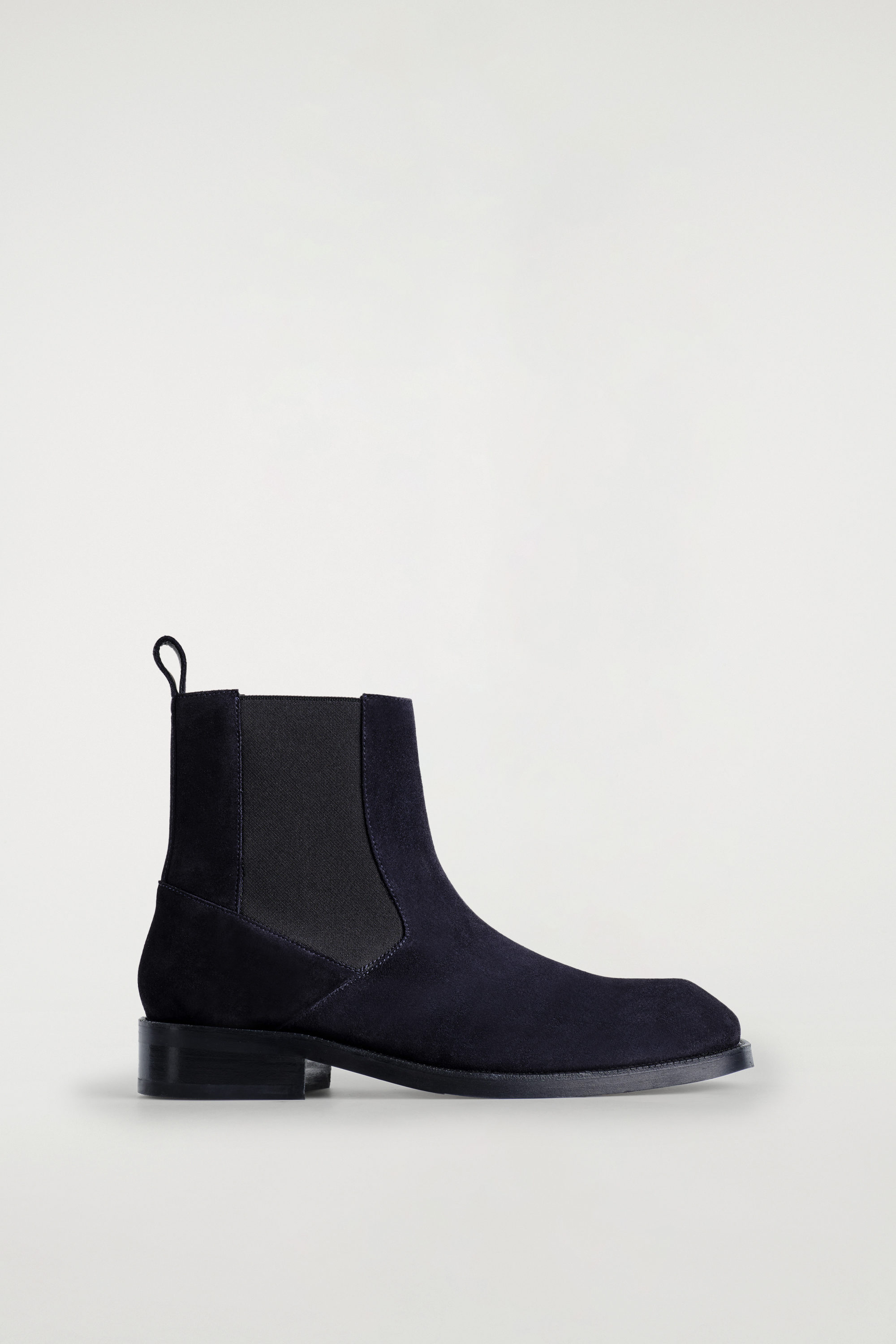COS Suede Leather Chelsea Boots Gray EU 40 Men’s Size 8 cos-Brown-Square-toe-Leather-  main image 3