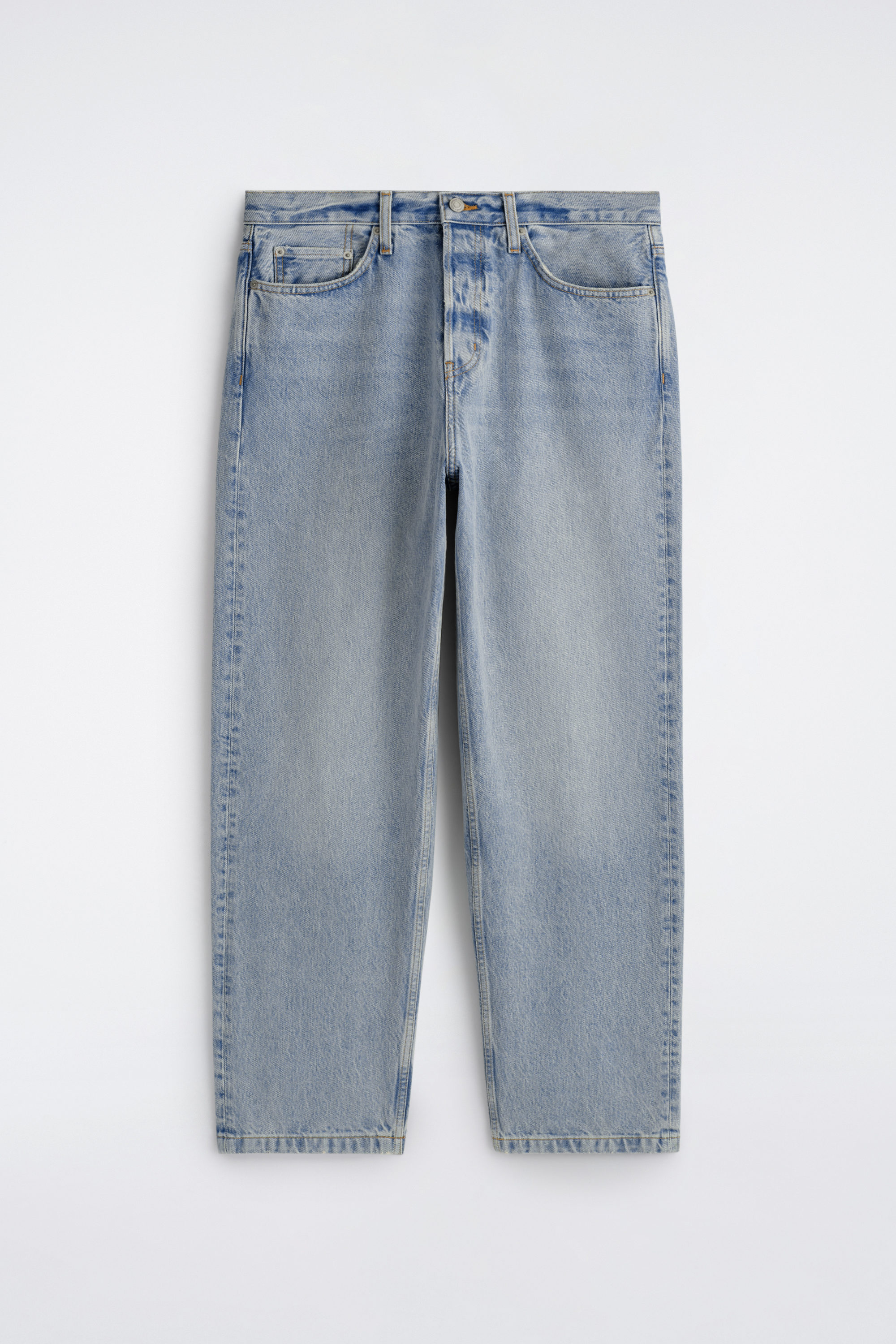 DOME RELAXED-FIT STRAIGHT-LEG JEANS COS - | US BLUE DARK LIGHT 