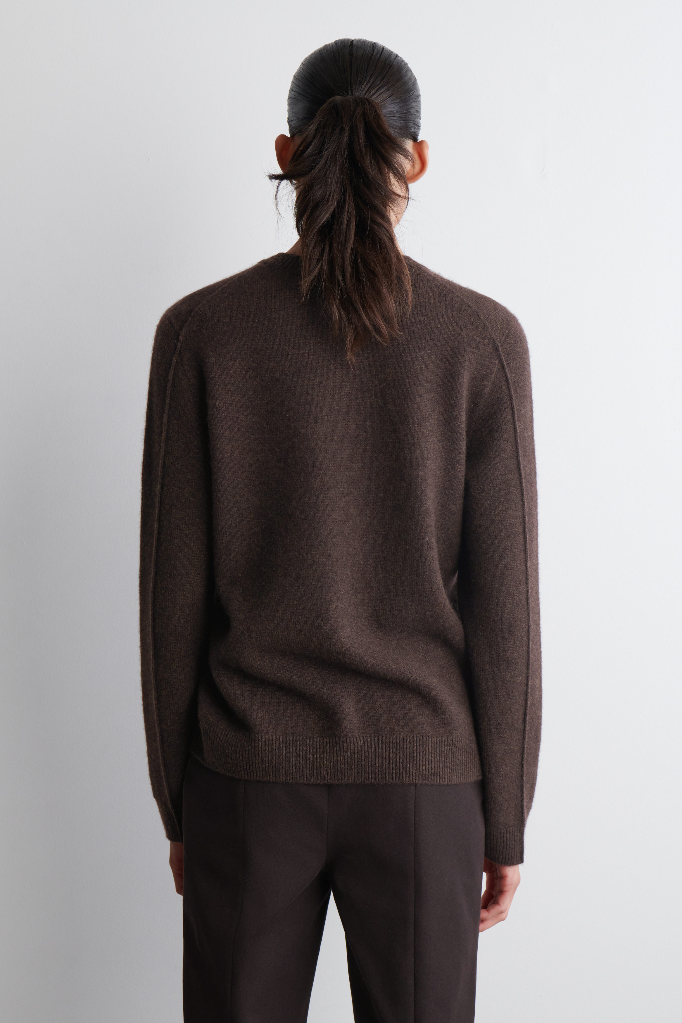 美品　GIMA cotton melange crew neck sweater 812472.ZY318.Z5202.1.