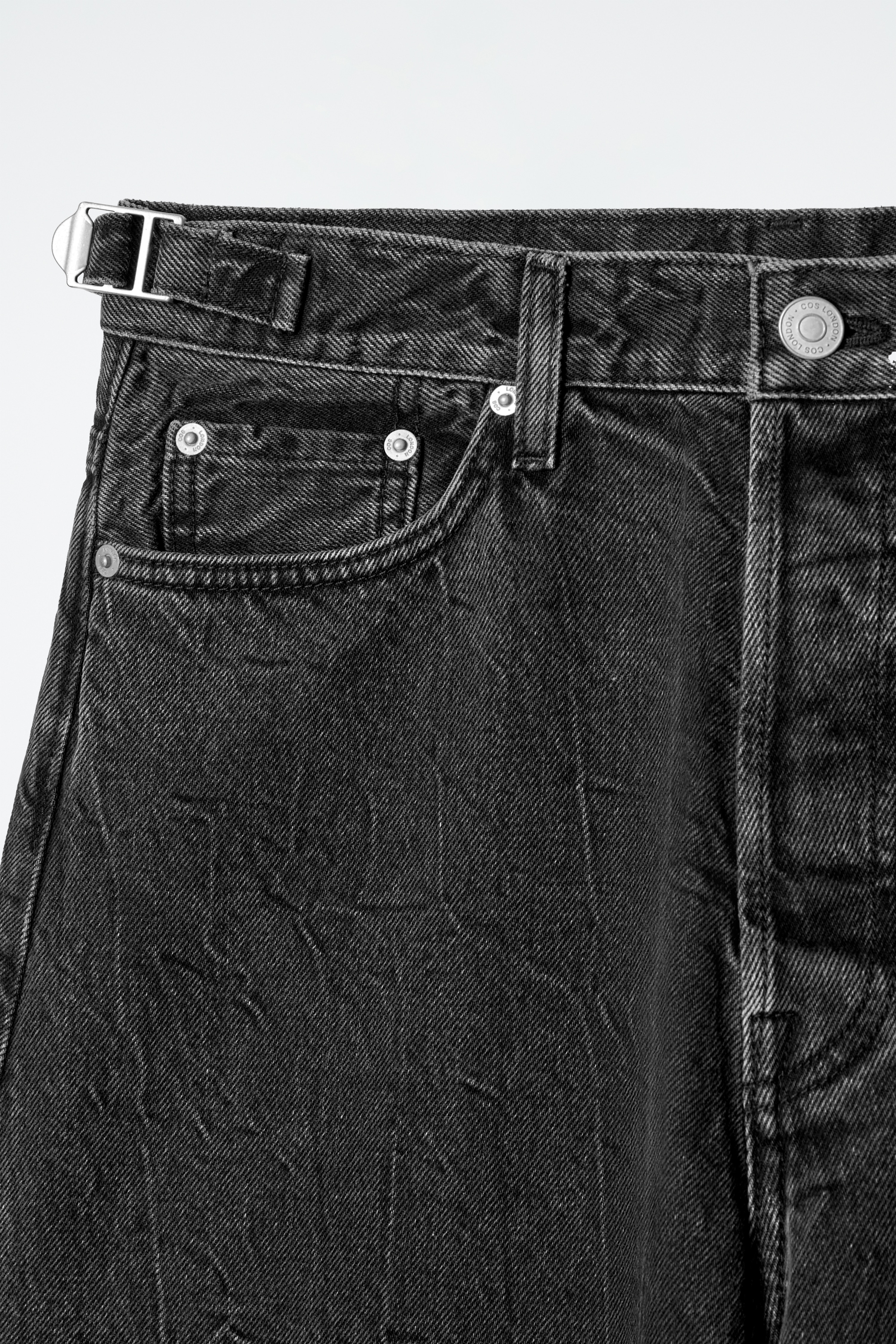 COAST WIDE-LEG JEANS - BLACK - Ladies | H&M GB