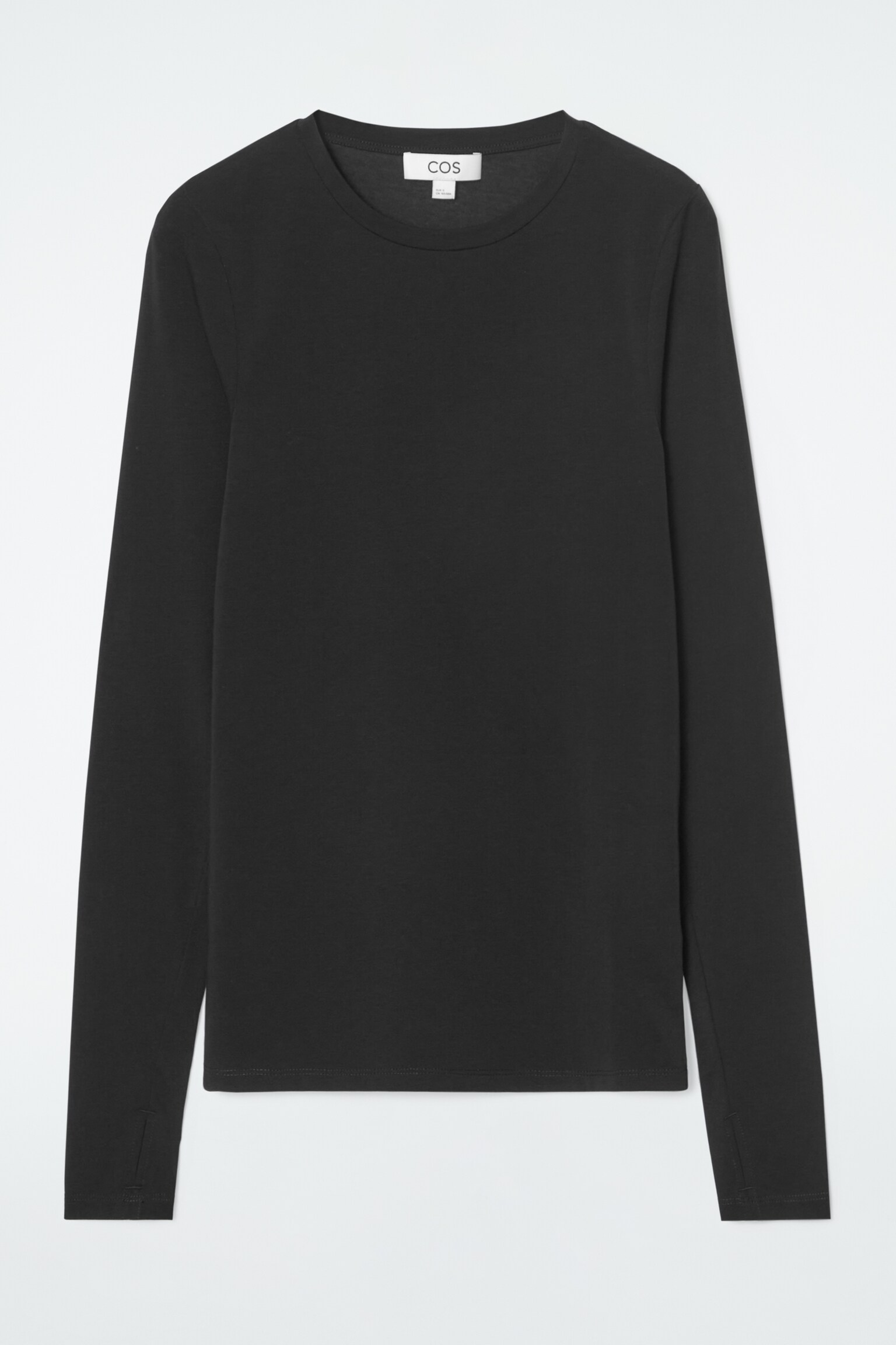 SCHMALES LEICHTES LANGARMSHIRT - SCHWARZ/GRAU MELIERT/Weiß/DUNKELROT/DUNKELGRÜN - 2