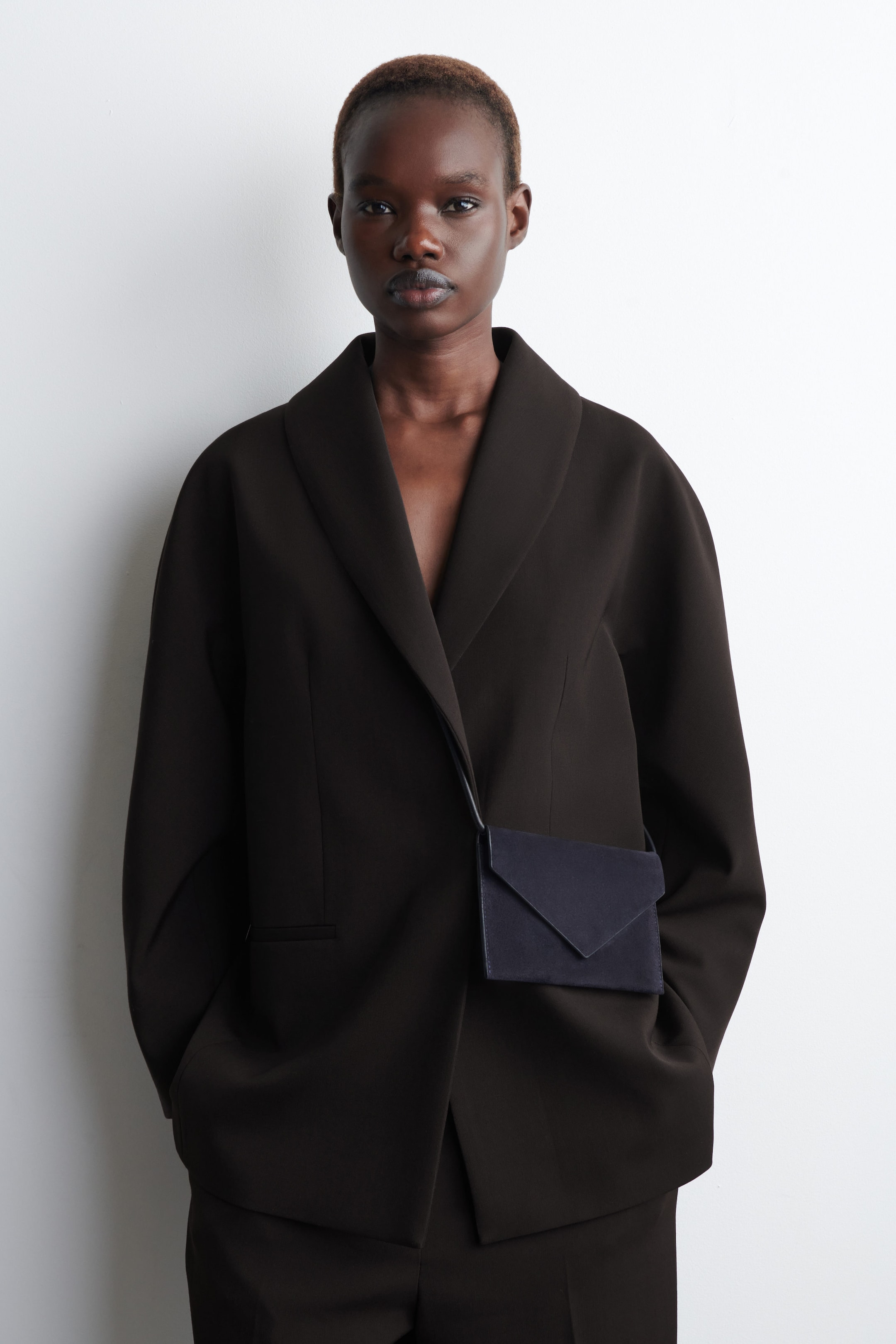 SAC ENVELOPPE - CUIR