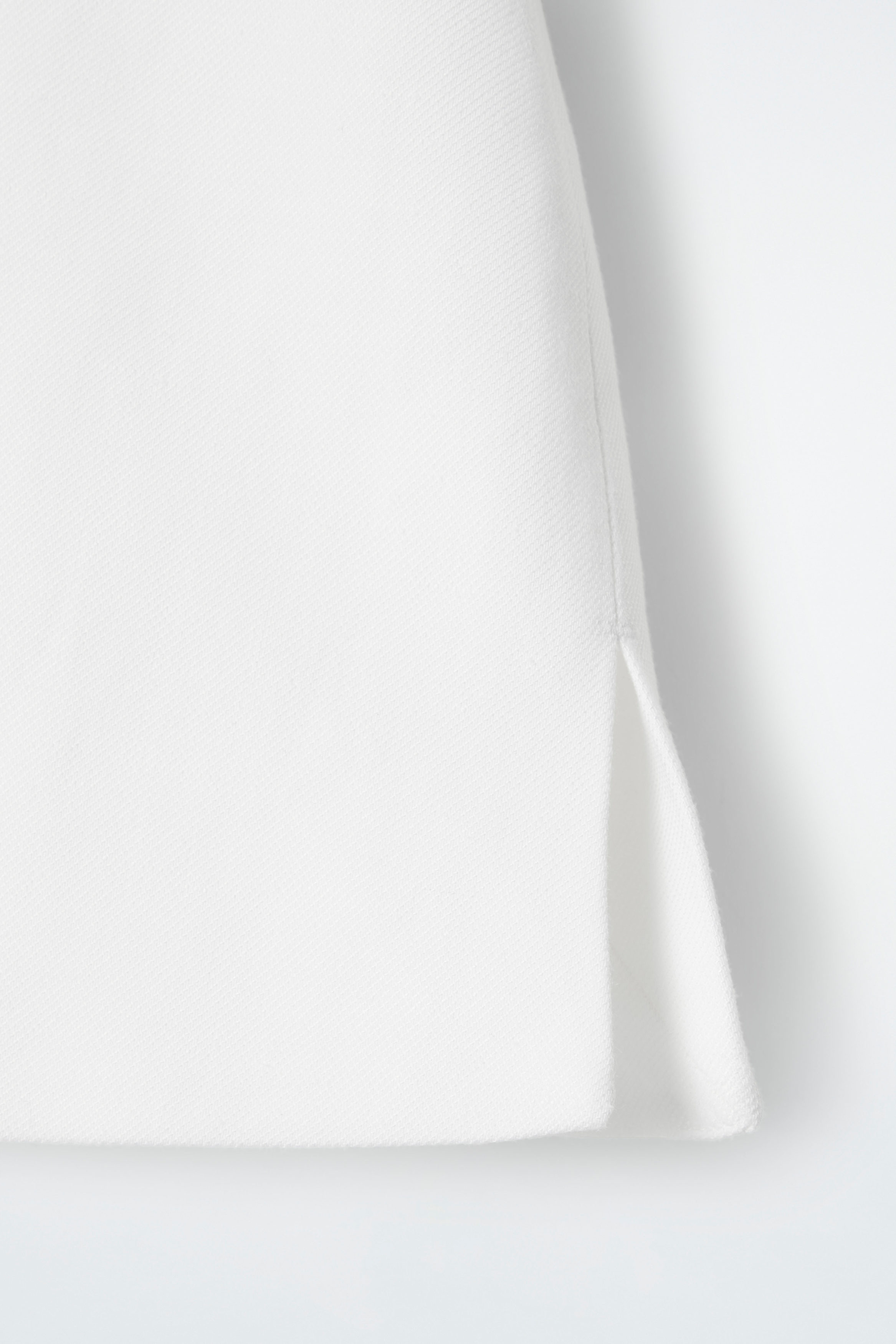 LINEN BUSTIER TOP - WHITE | COS