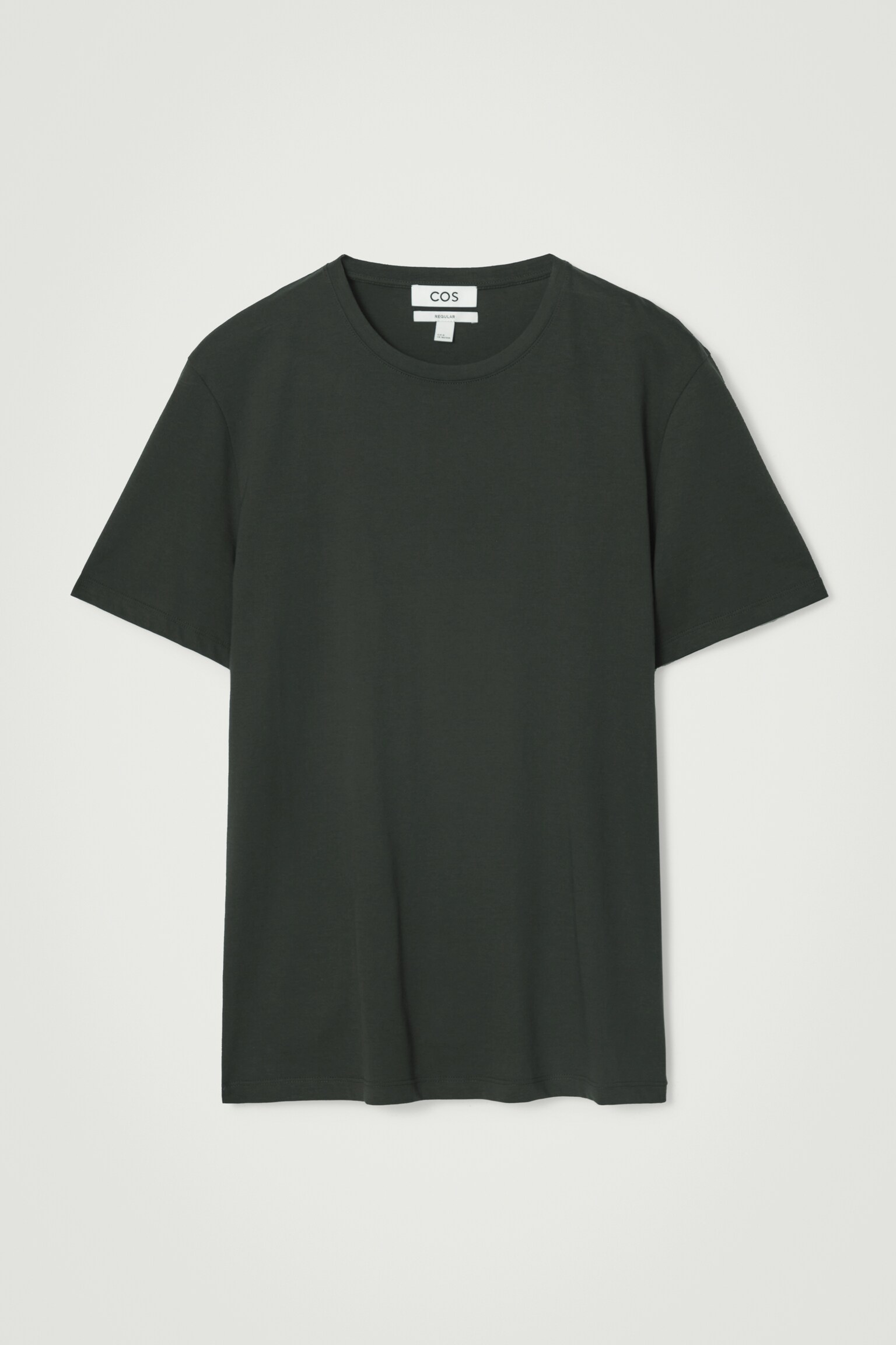 T-SHIRT AUS BAUMWOLLE MIT NORMALER PASSFORM - Dunkelgrün/NAVYBLAU/Schwarz/Weiss - 2