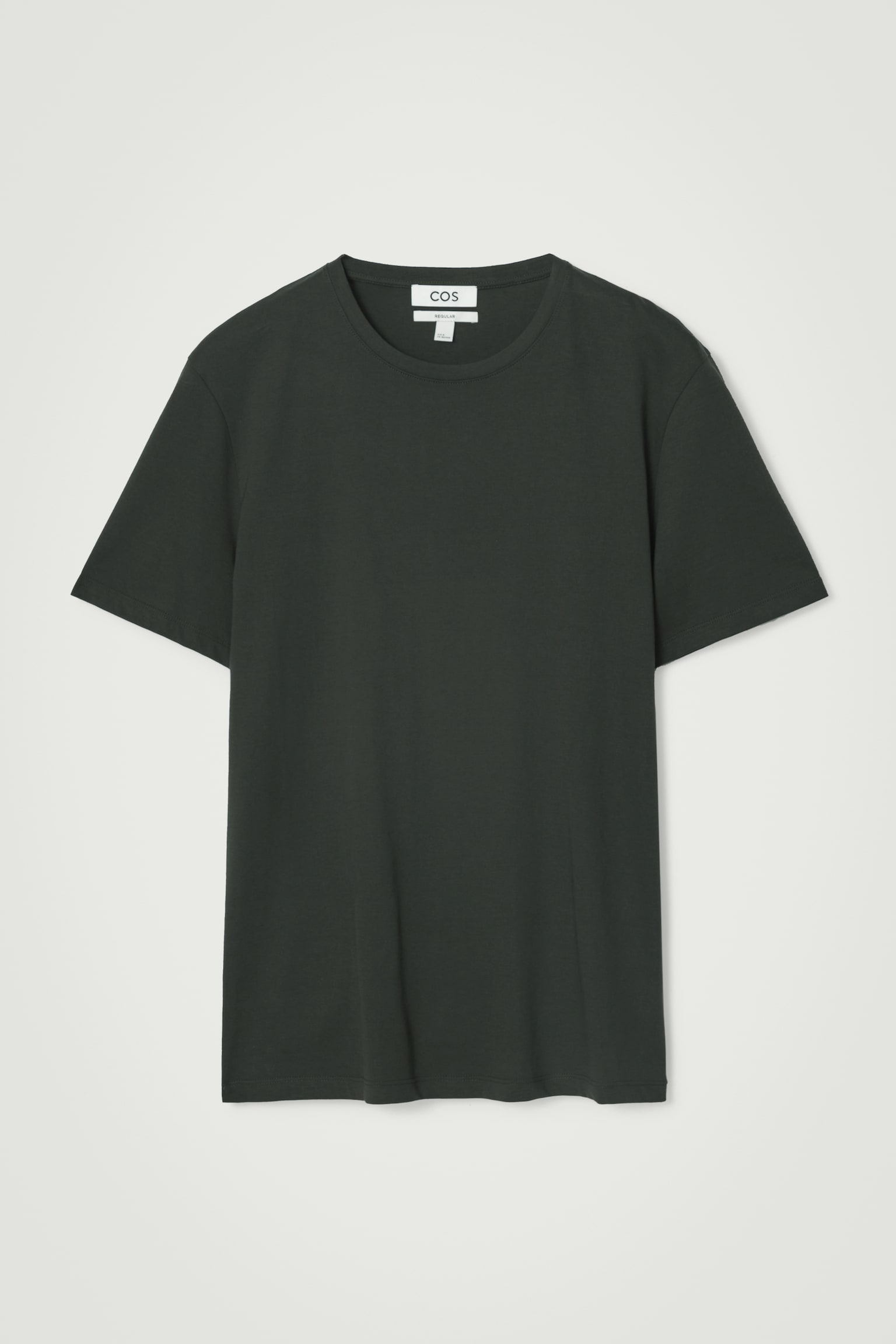 CAMISETA DE ALGODÓN REGULAR FIT - verde oscuro/Negro/AZUL MARINO/GRIS JASPEADO/Blanco - 2