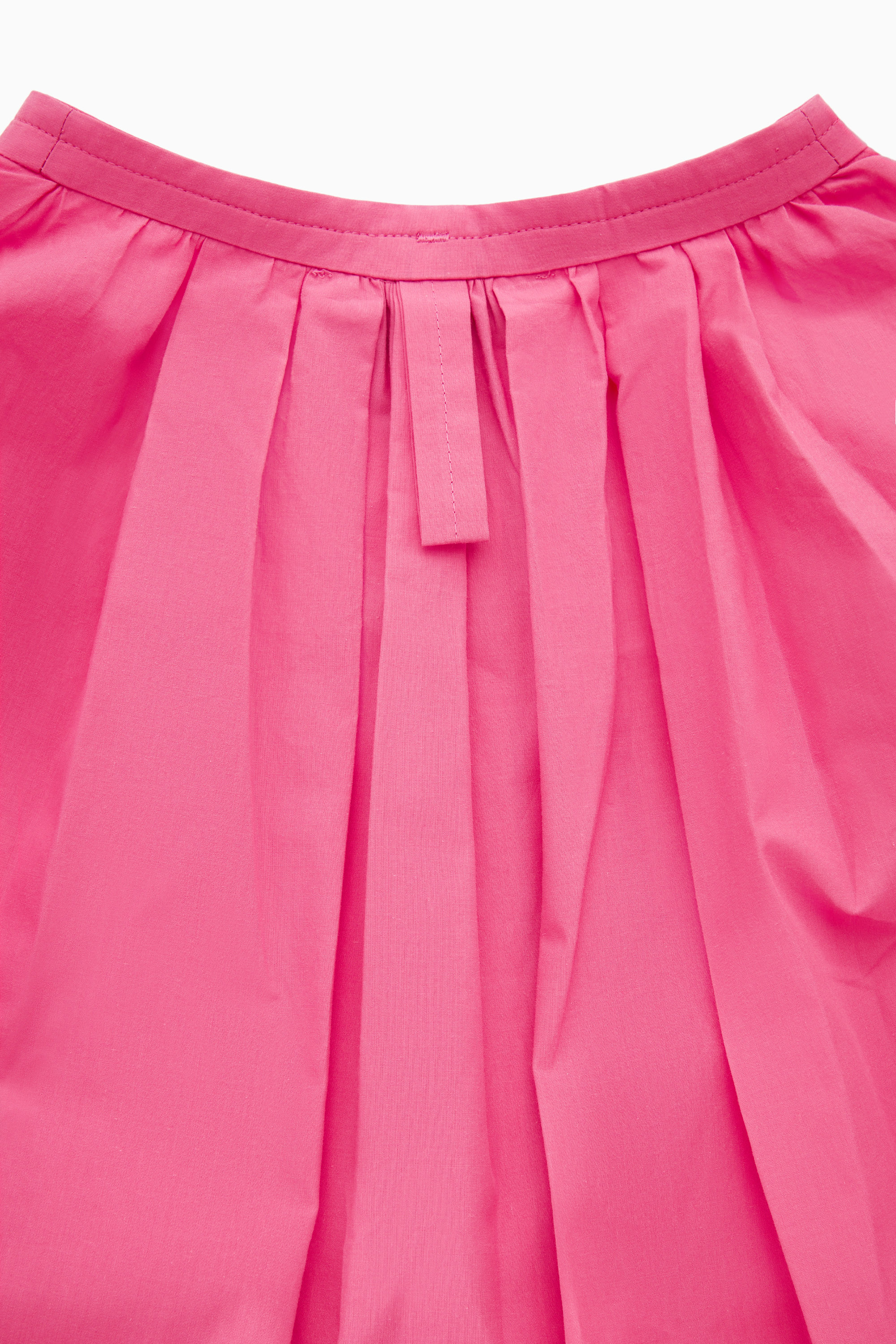 BALLOON-SLEEVE BLOUSE - BRIGHT PINK | COS