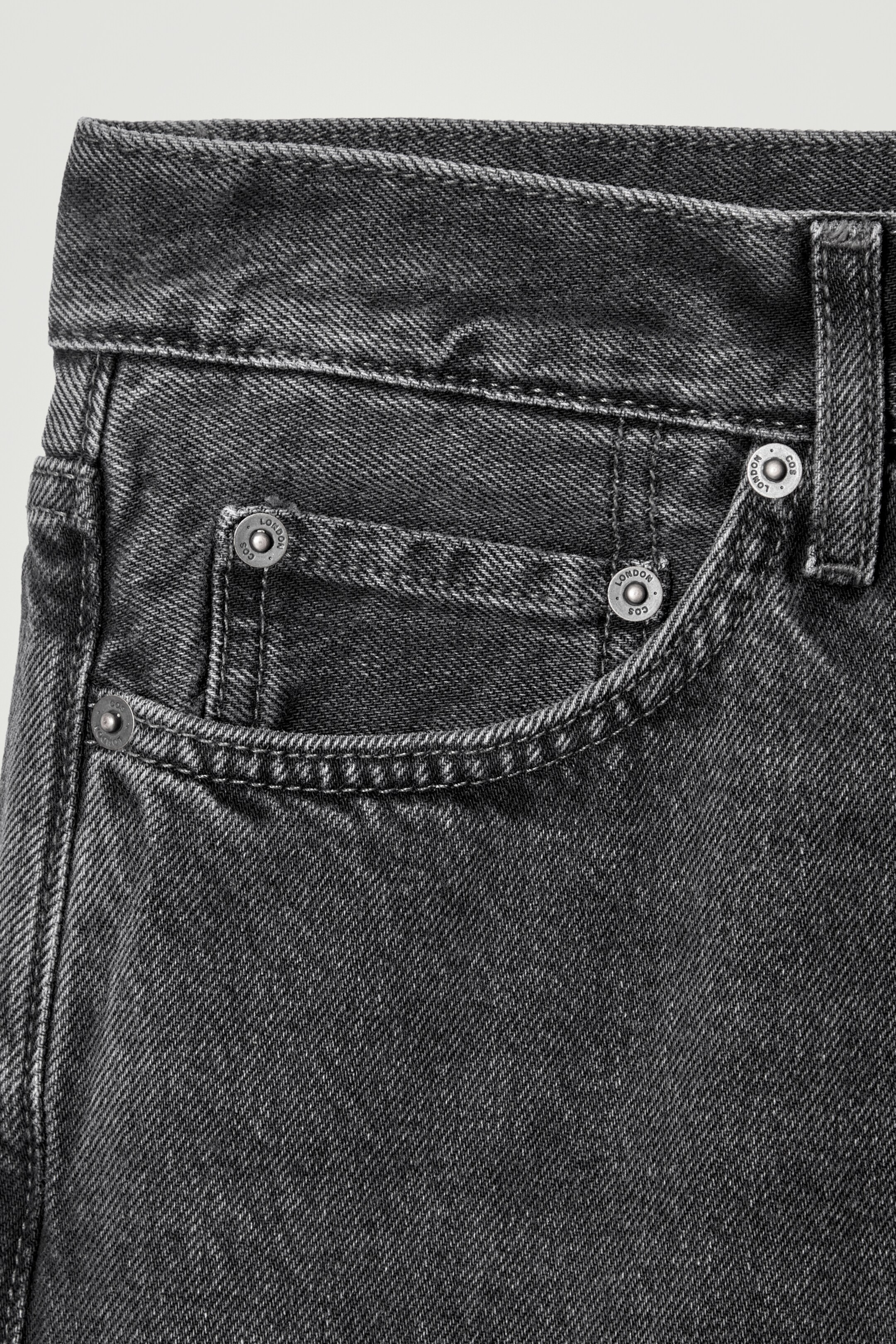 Agrandir l'image: JEAN FUSELÉ PILLAR - NOIR DÉLAVÉ - HOMME | H&M CH 8