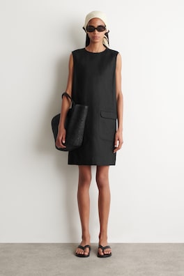SALTWATER TOTE BAG - STRAW — BLACK 2
