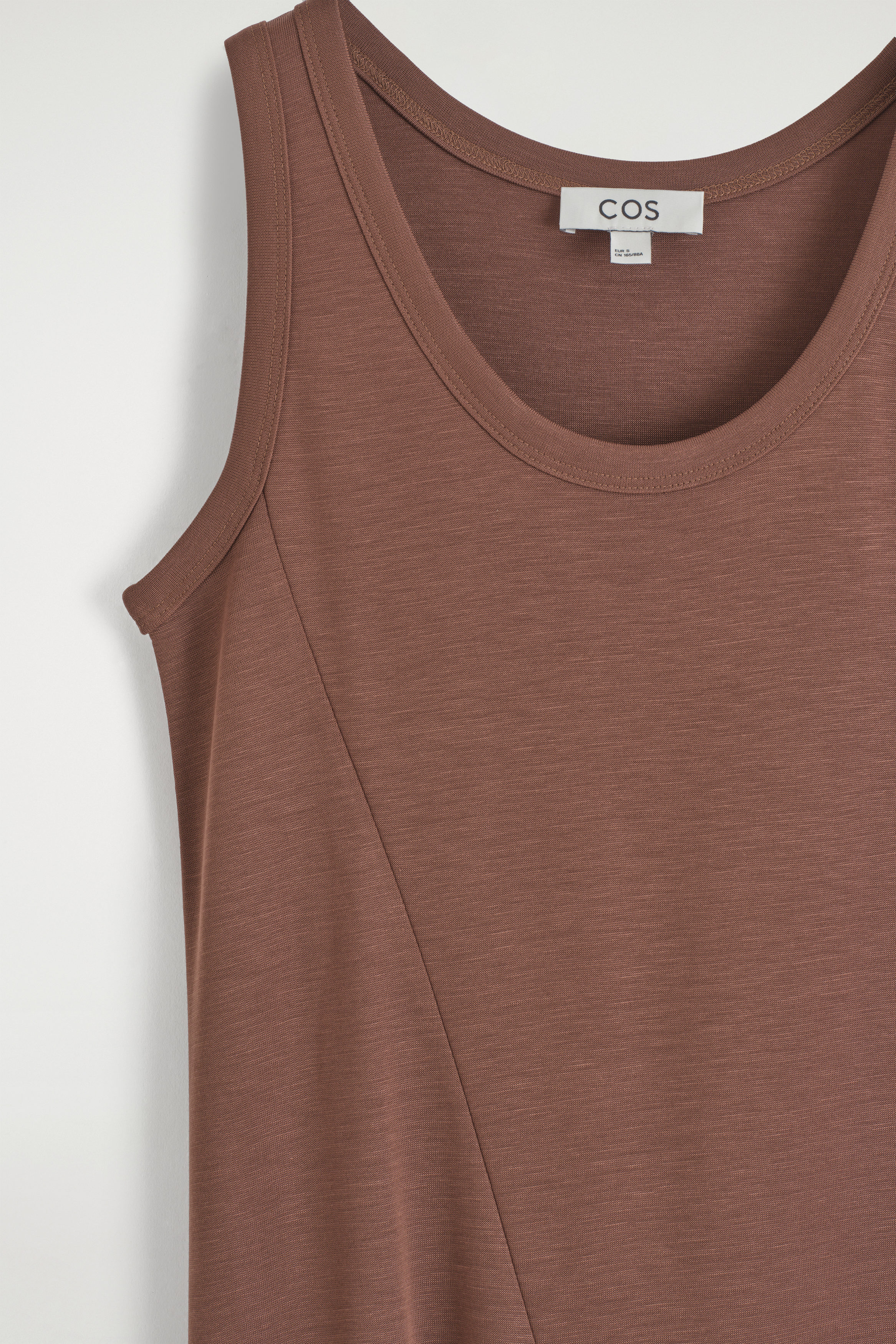 【新品未使用】Cotton Jersey Asymmetric Dress Cotton Jersey Asymmetric Dress - grey – OBLIGE