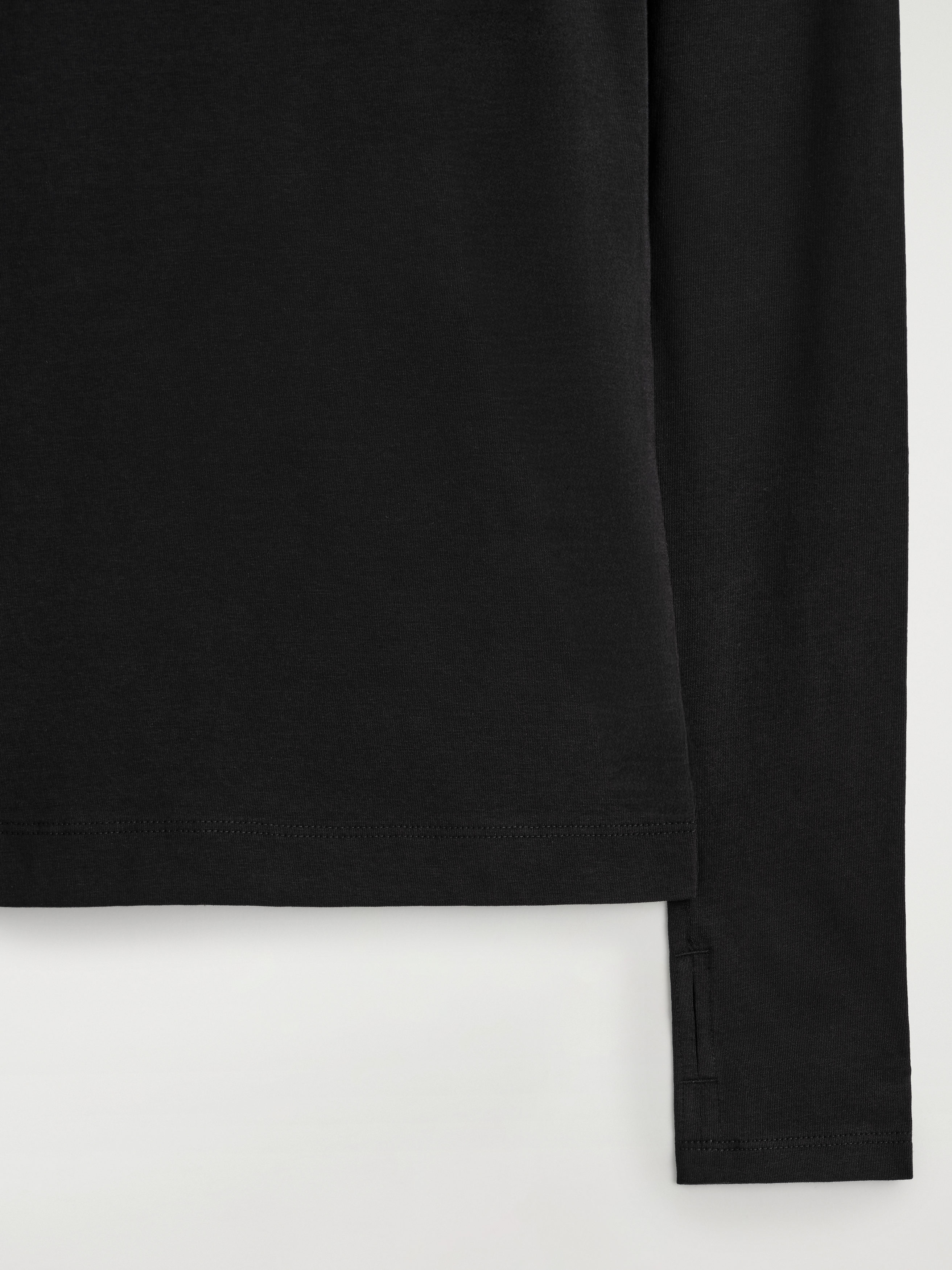COTTON LONG-SLEEVED TOP thumbnail 8