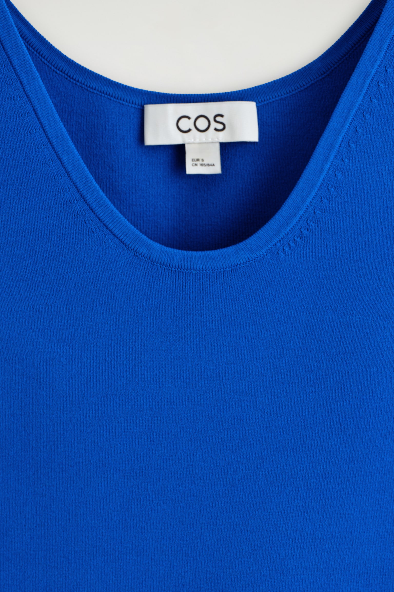 KNITTED SCOOP-NECK TANK TOP - 7