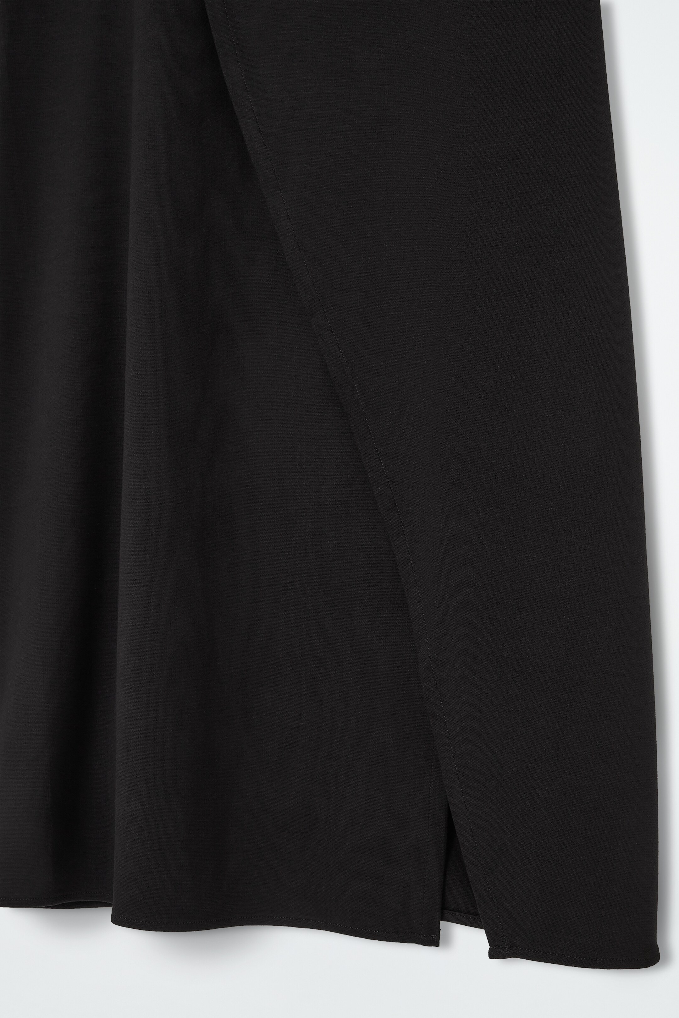 Ingrandisci l'immagine: JERSEY WRAP MIDI SKIRT - BLACK - DONNA | H&M CH 3
