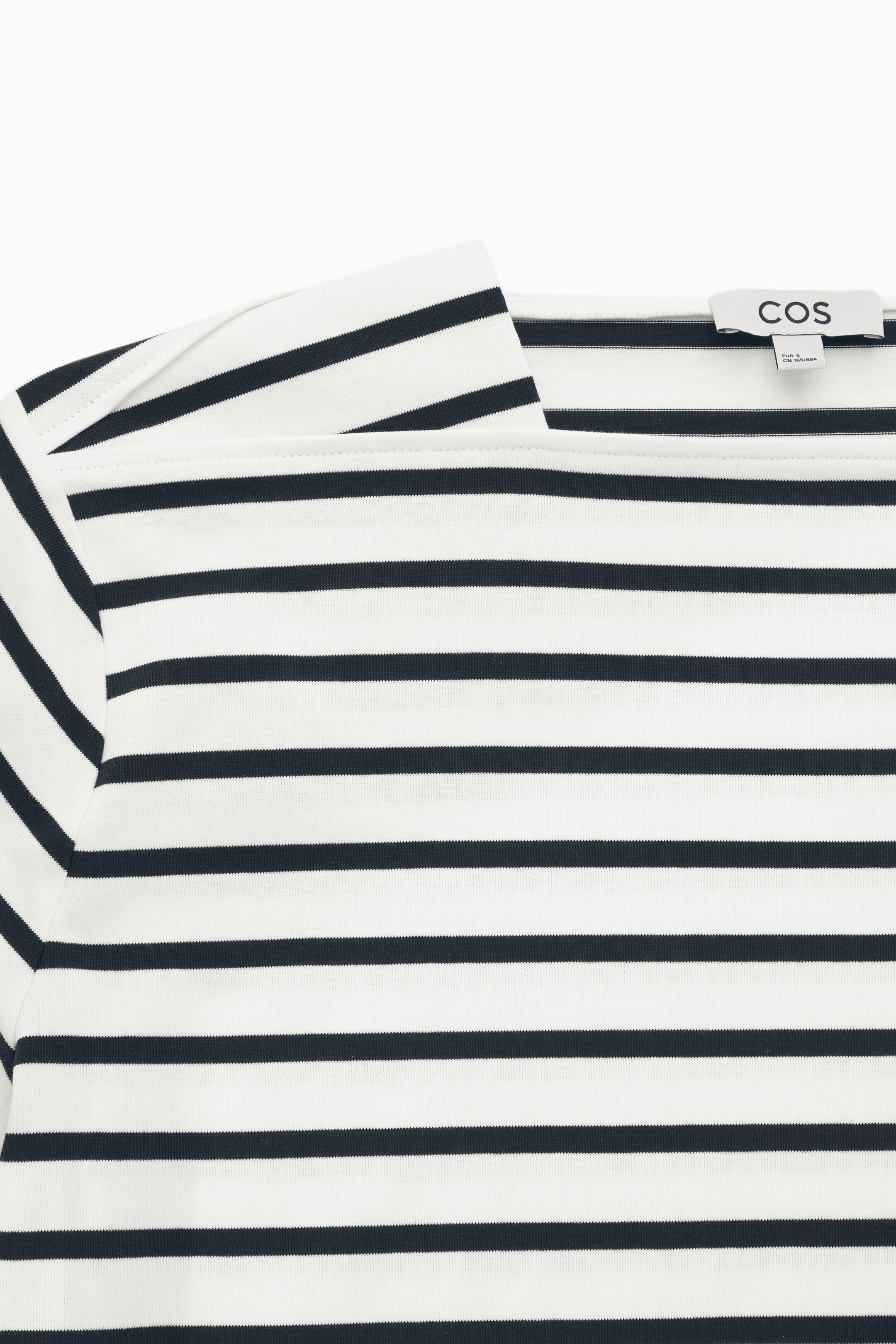 Grotere afbeelding bekijken: LONG-SLEEVED STRIPED T-SHIRT - NAVY / WHITE - DAMES | H&M NL 2