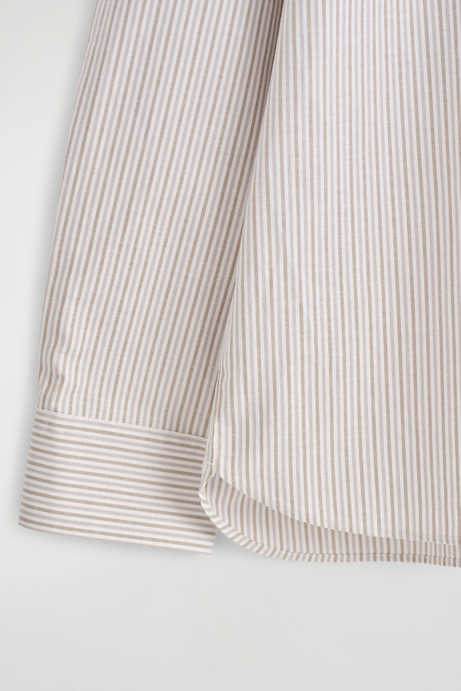 CAMISA OXFORD DE ALGODÓN - BEIGE / BLANCO / RAYAS/AZUL CLARO/BLANCO/AZUL / BLANCO / RAYAS - 7