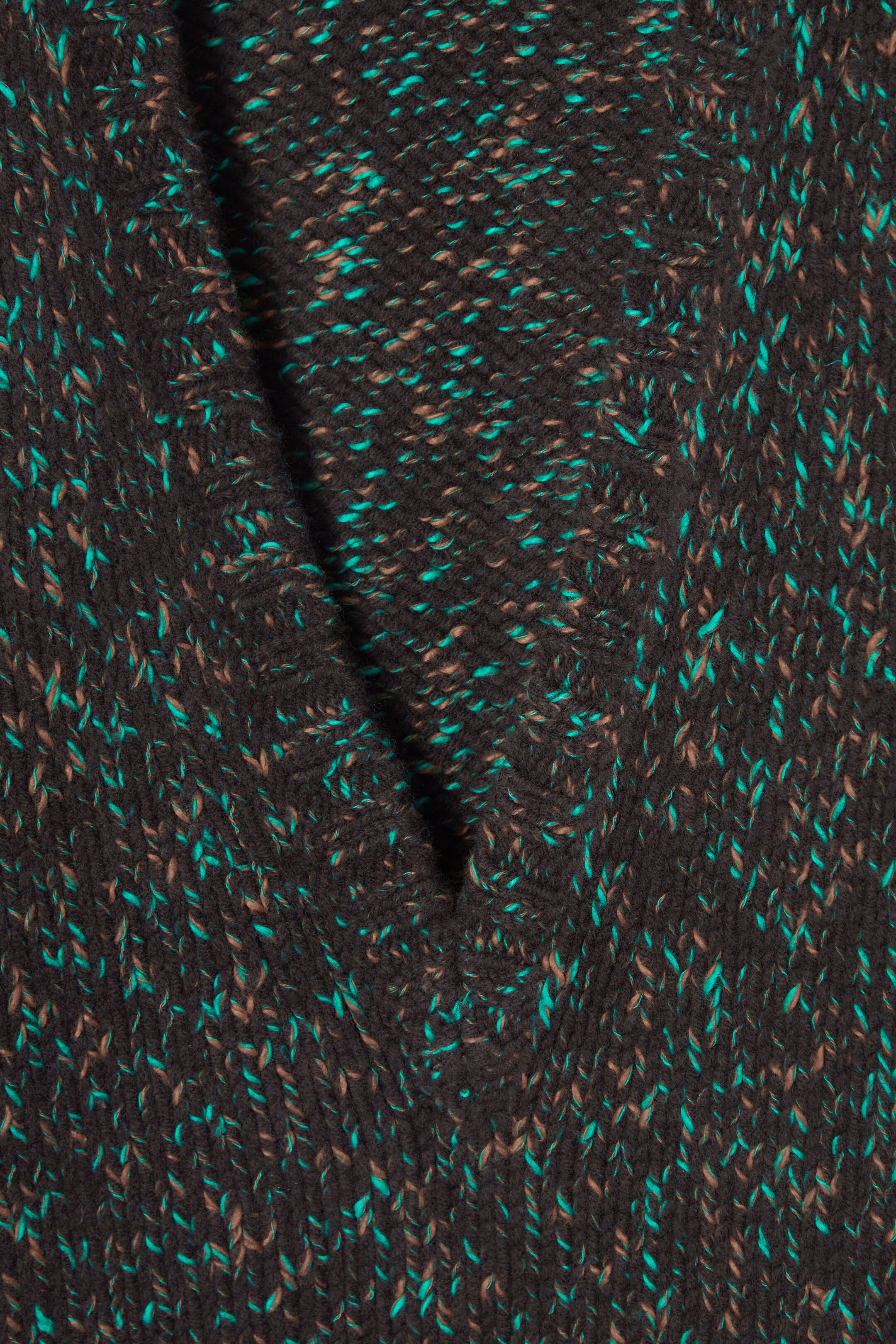 View larger image: OVERSIZED CHUNKY FLECKED WOOL JUMPER - BROWN - Ladies | H&M GB 2