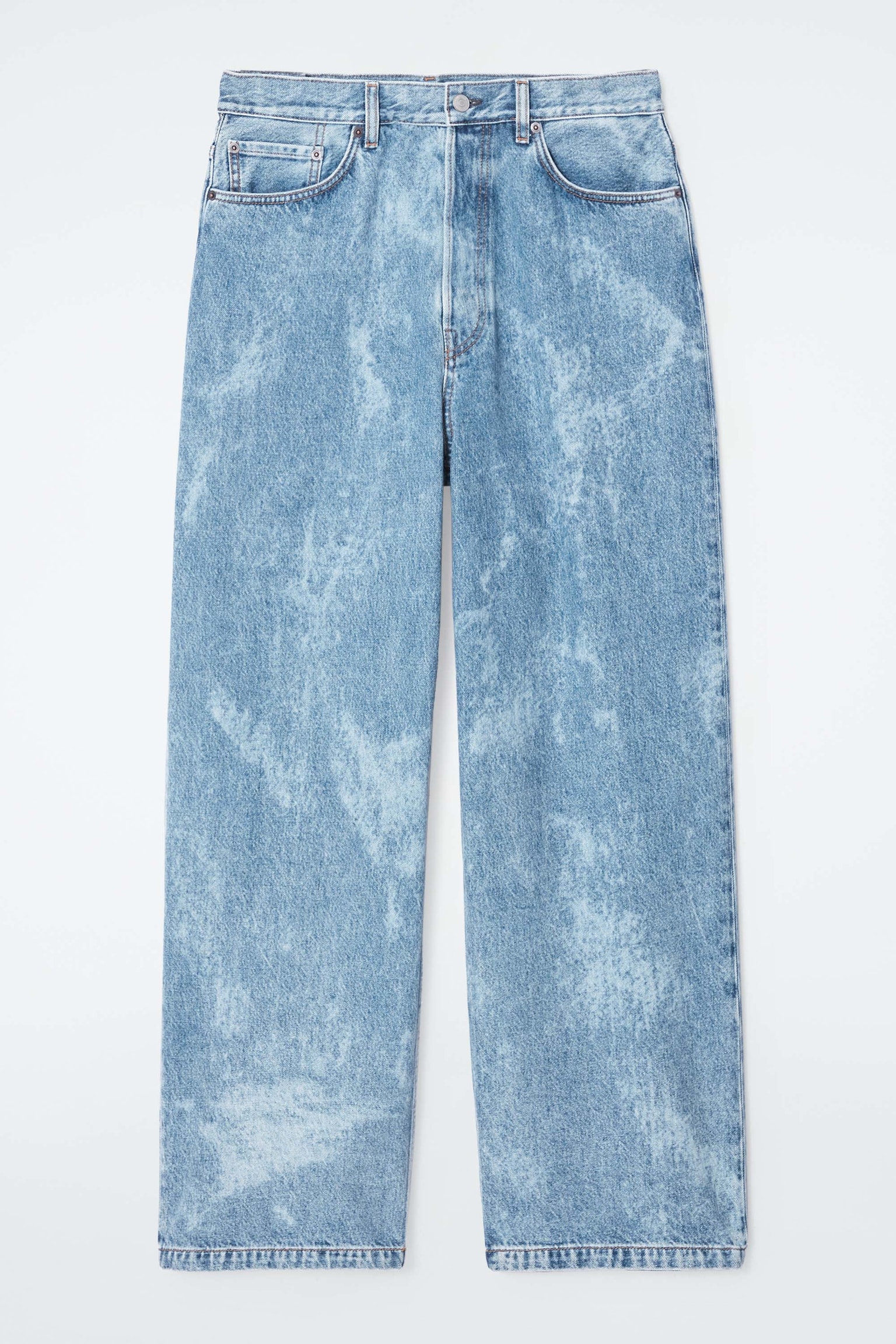 VOLUME JEANS MIT WEITEM BEIN - Blau/SCHWARZE WASCHUNG/BLAU/MITTELBLAU/TRUE BLUE