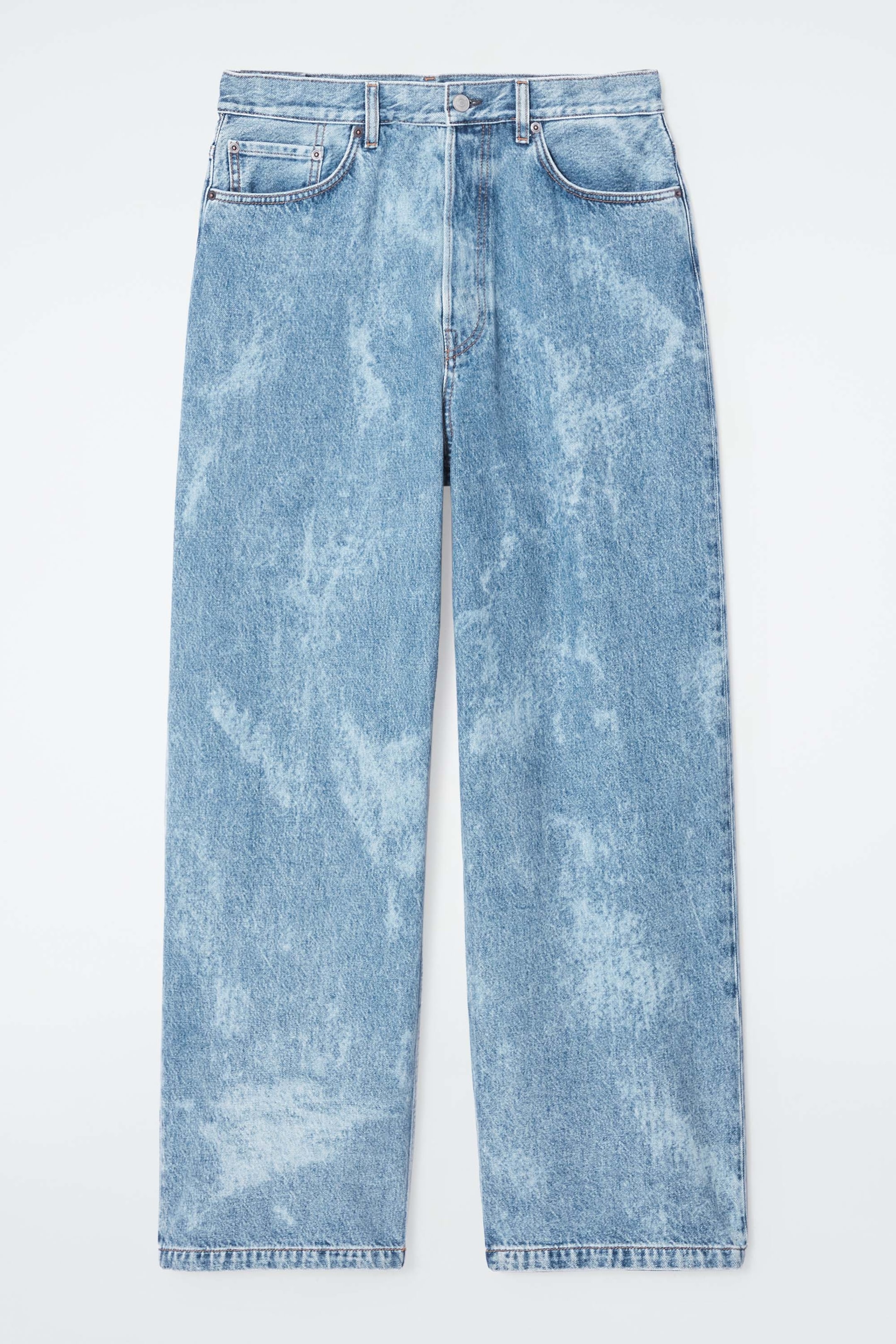 View larger image: VOLUME WIDE-LEG JEANS - BLUE - Ladies | H&M GB 1