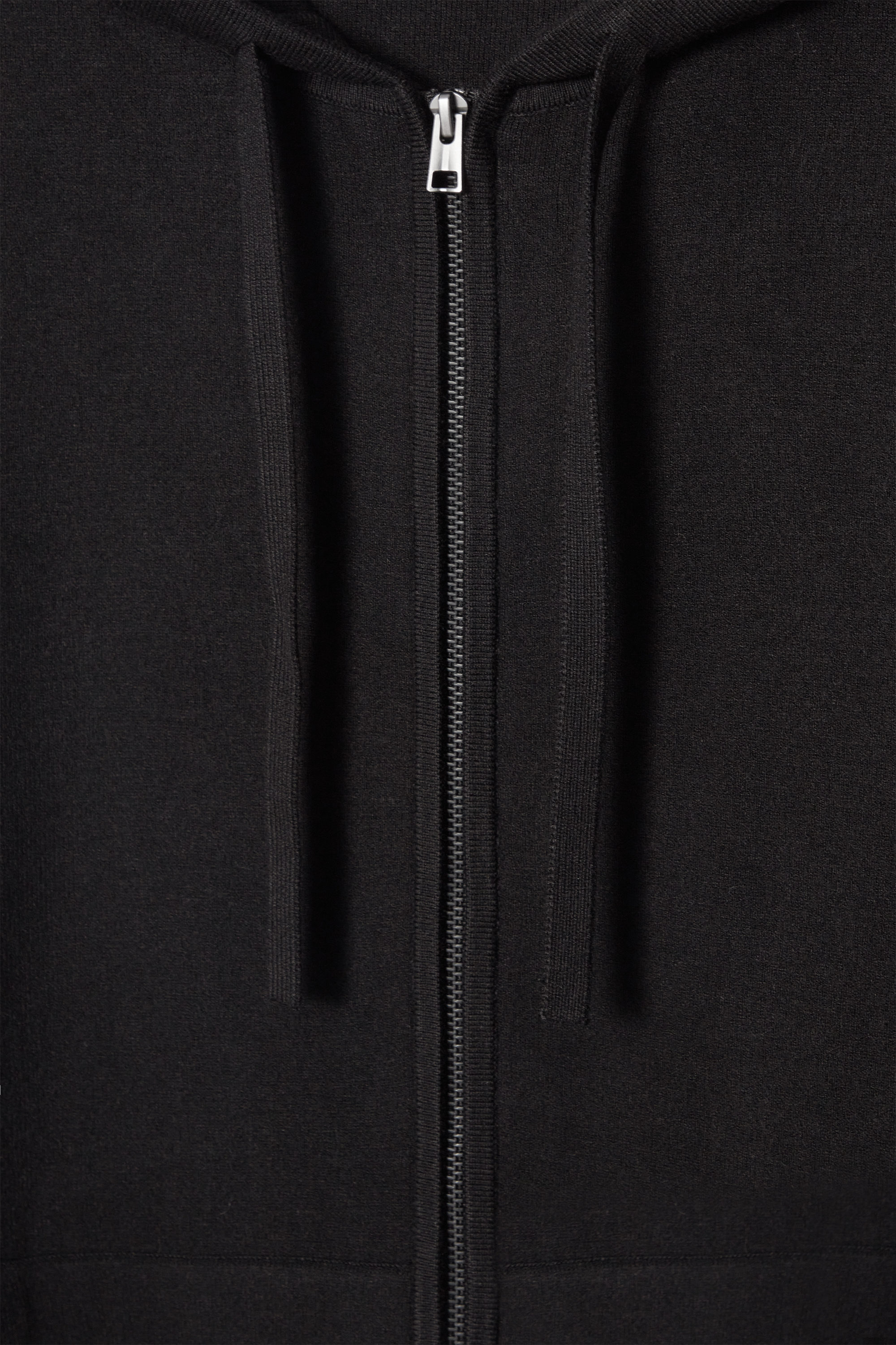 【yo BIOTOP】Knit hoodie dress ブラック BIOTOP(ビオトープ) / 【yo BIOTOP】Knit hoodie dress