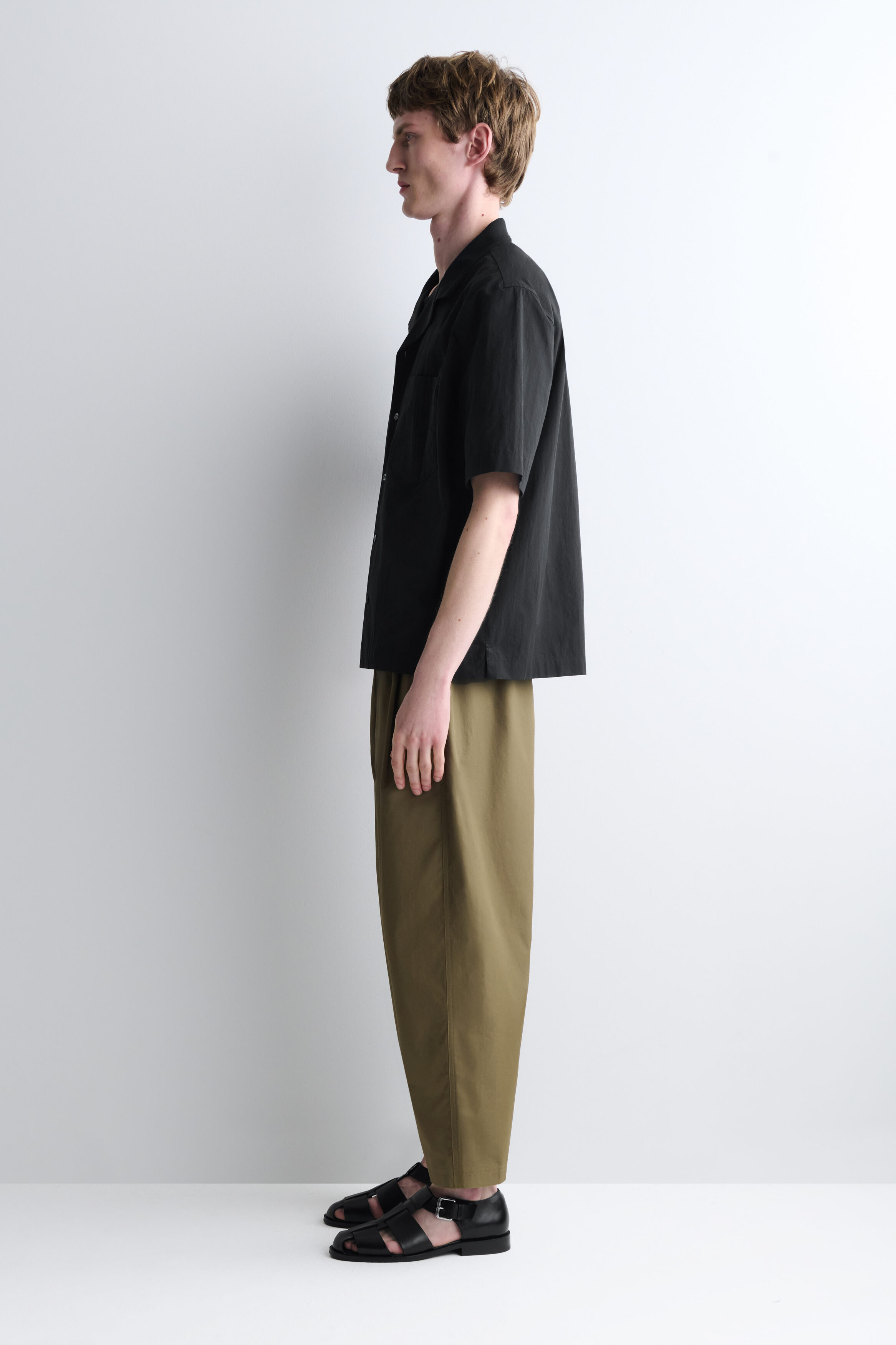 CAMP-COLLAR COTTON SHIRT - thumbnail 9