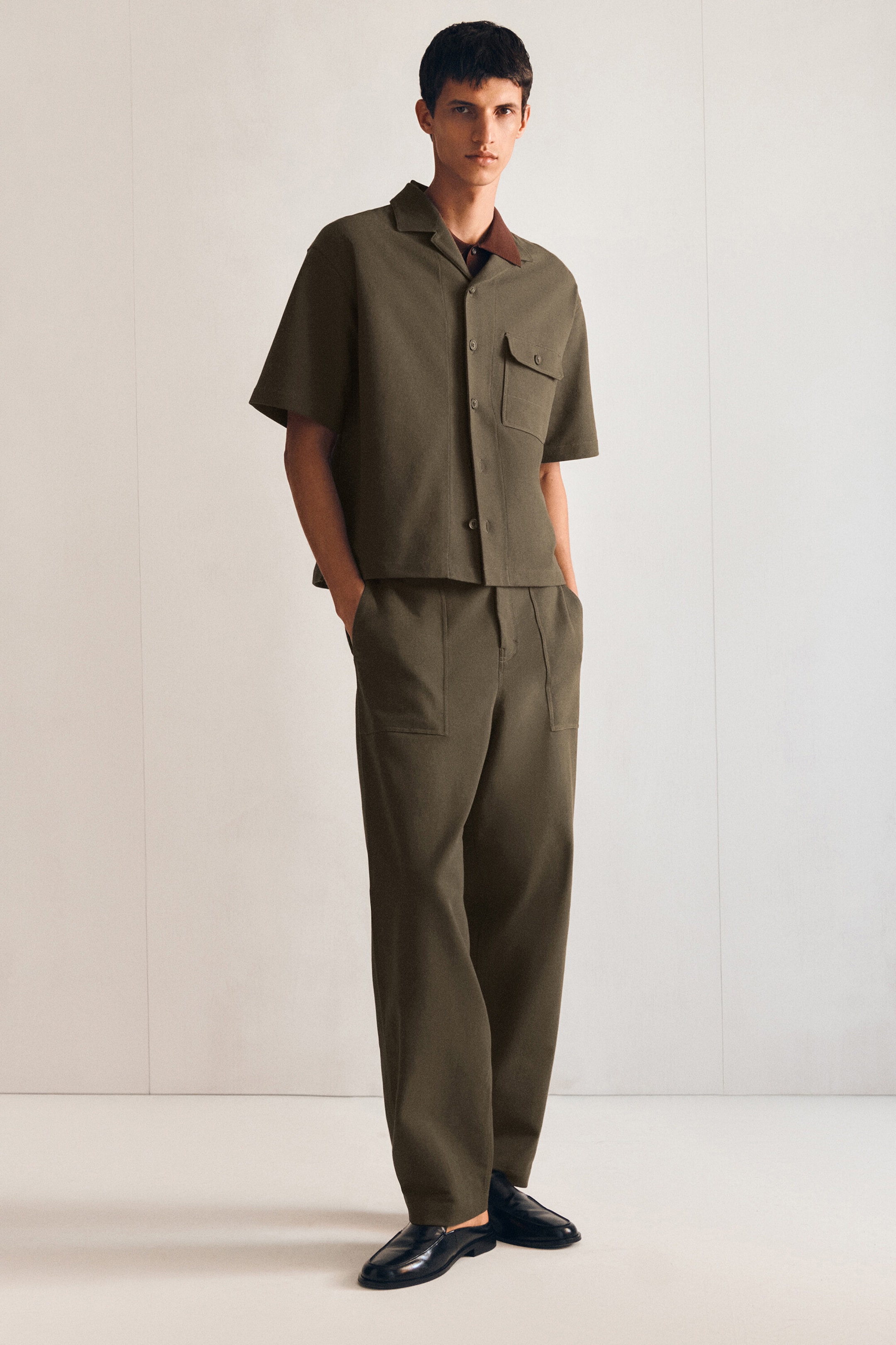 BAUMWOLLHEMD IM UTILITY-STIL