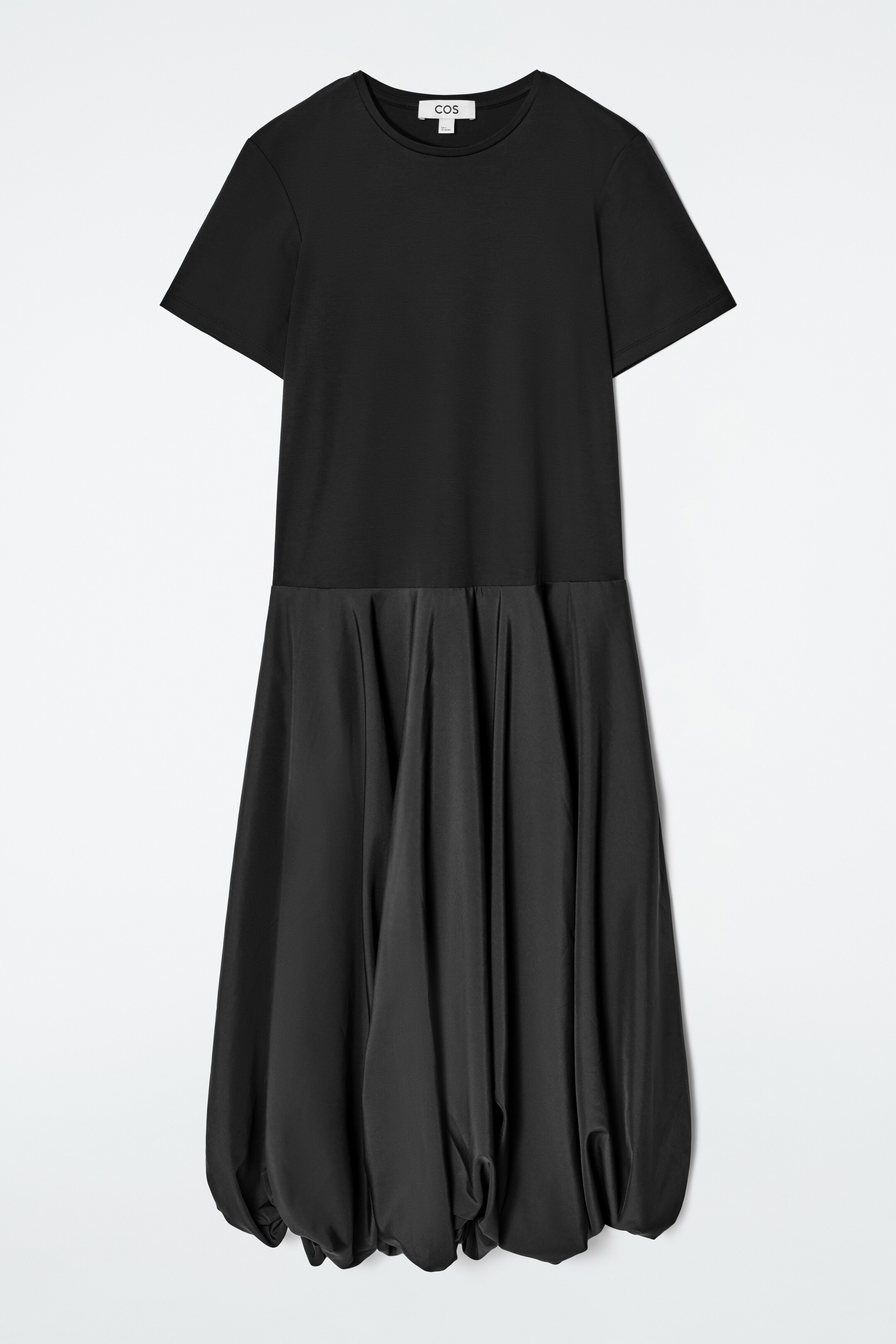 Visualizza immagine più grande: ABITO T-SHIRT CON ORLO A PALLONCINO - NERO - DONNA | H&M IT 5