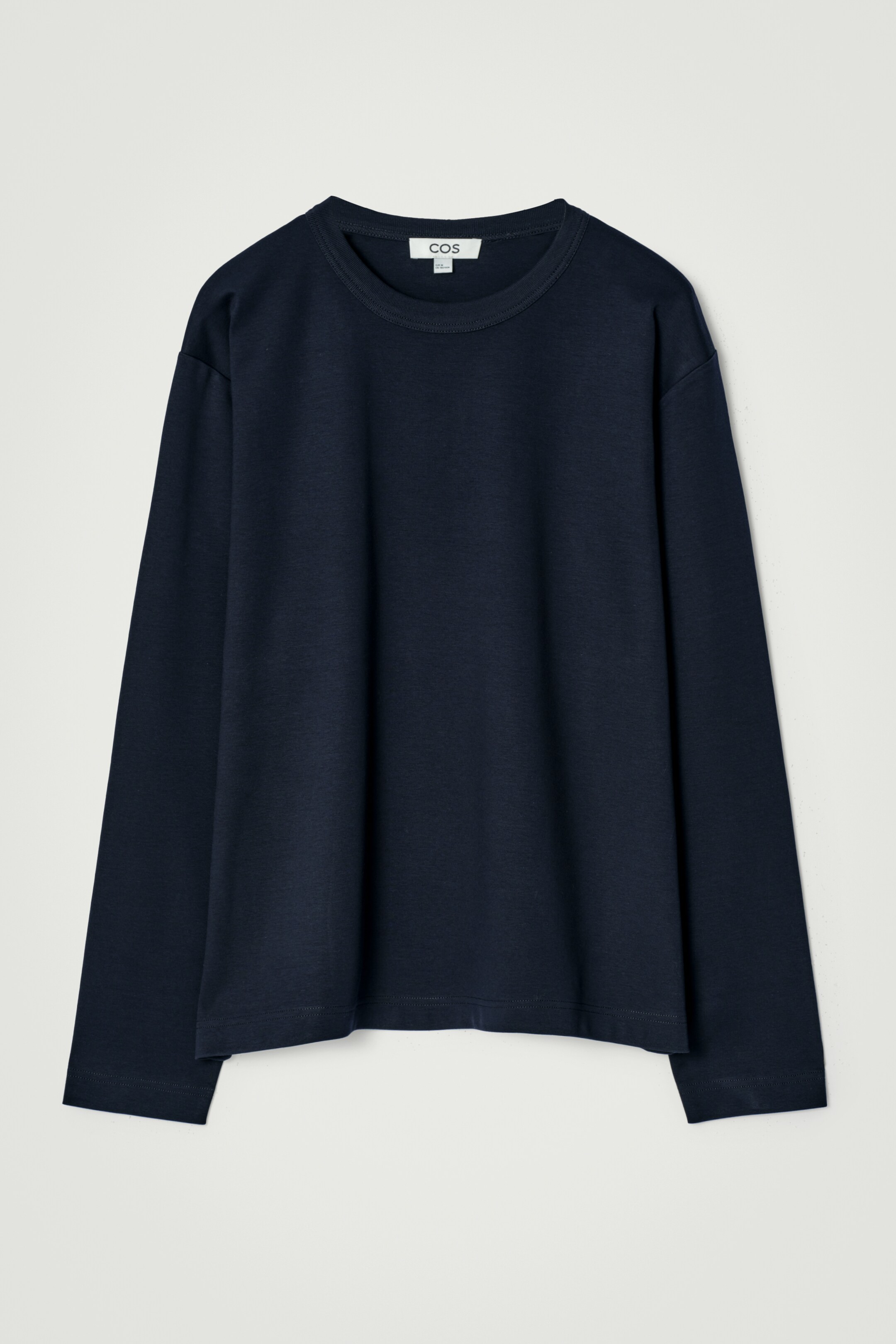 Agrandir l'image: T-SHIRT DÉCONTRACTÉ À MANCHES LONGUES EN JERSEY - BLEU MARINE - HOMME | H&M CH 6